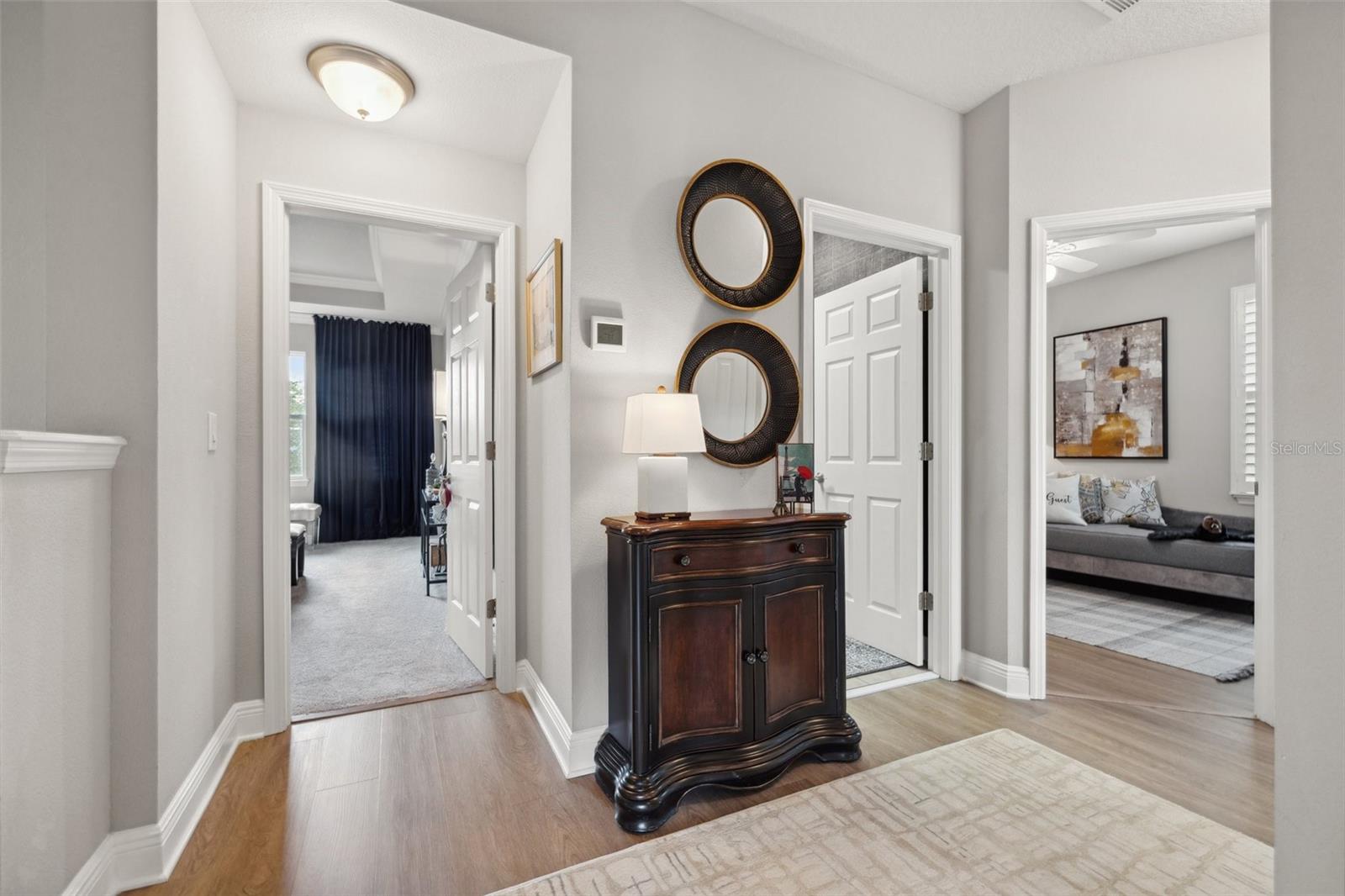 Upstairs landing