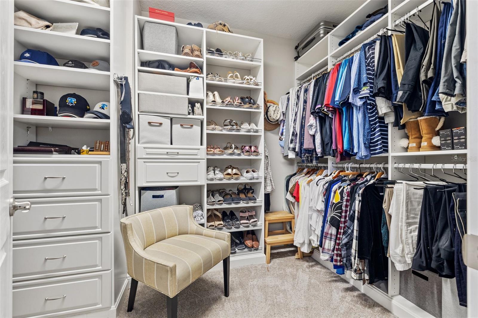 Primary Walk in Closet