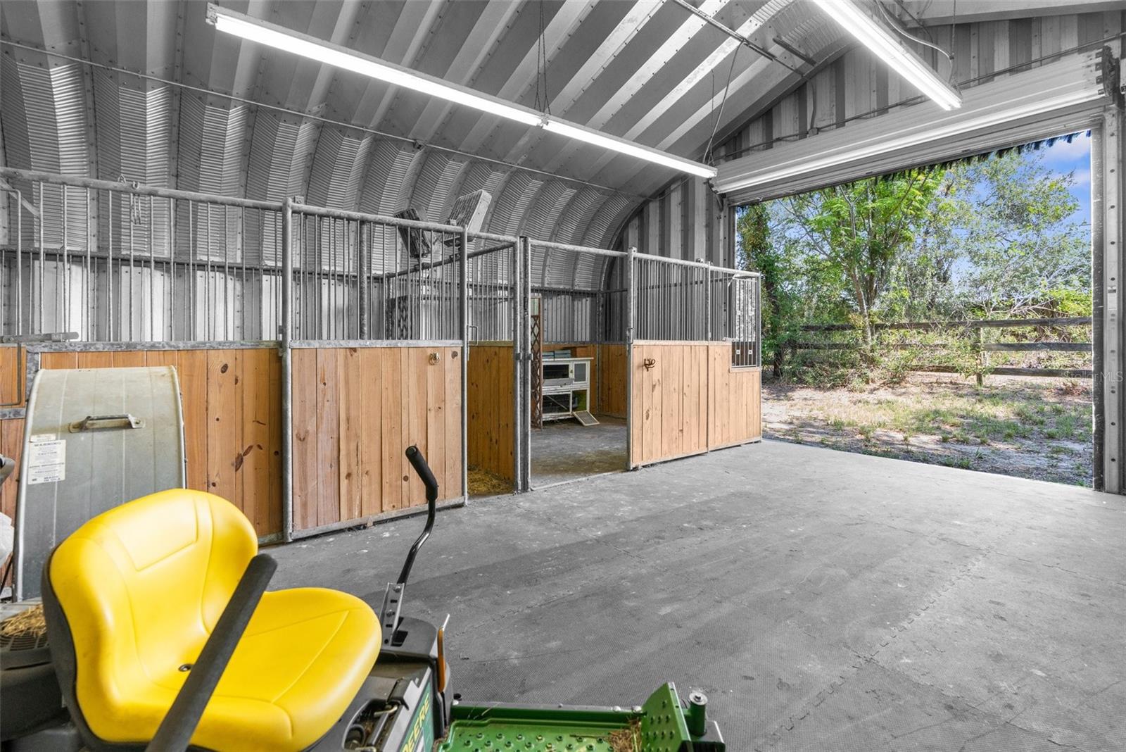 large roll up doors, some farm equipment will convey