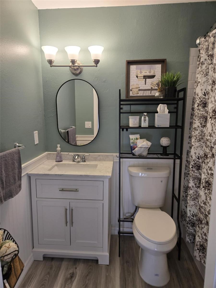 New vanity and wll coverings