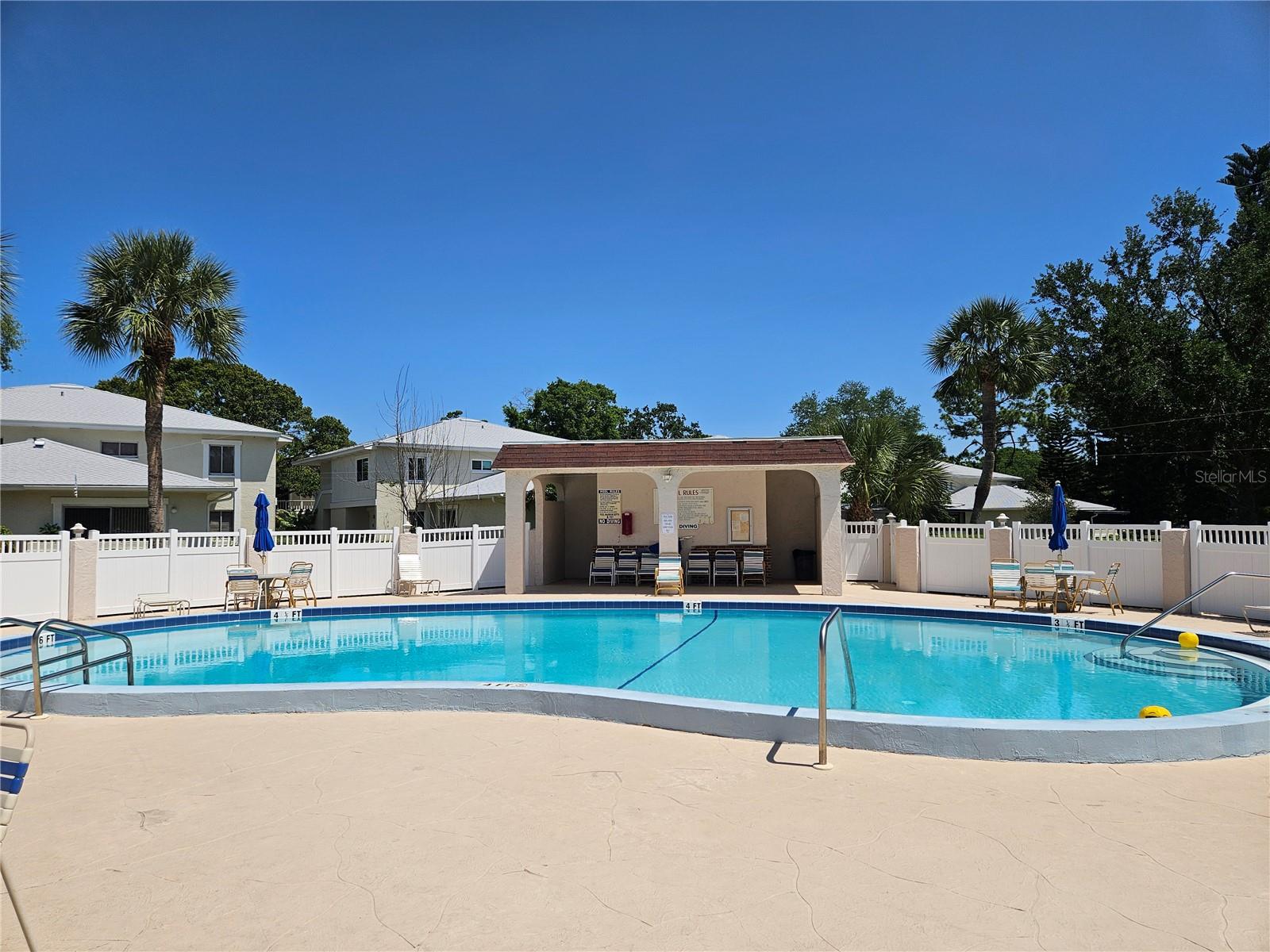 Heated pool