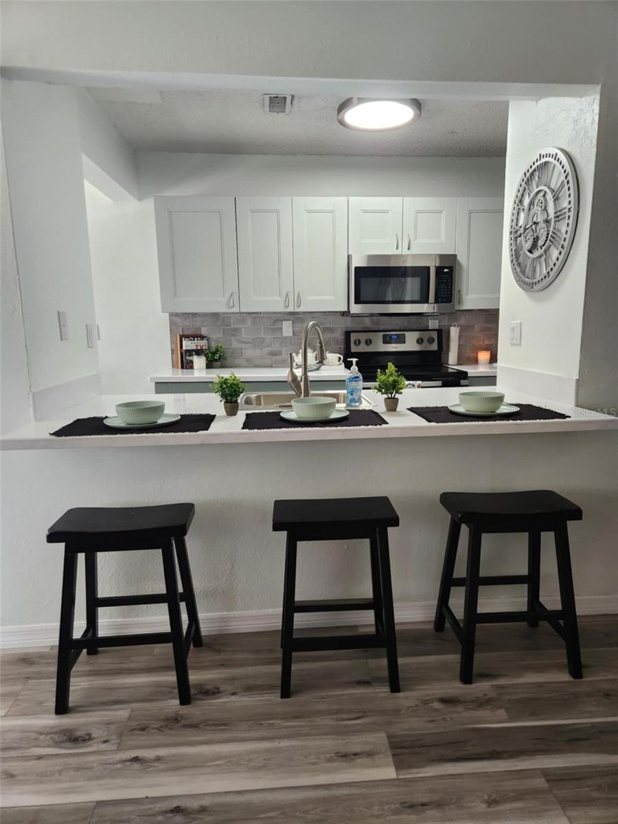 into Kitchen from Living room