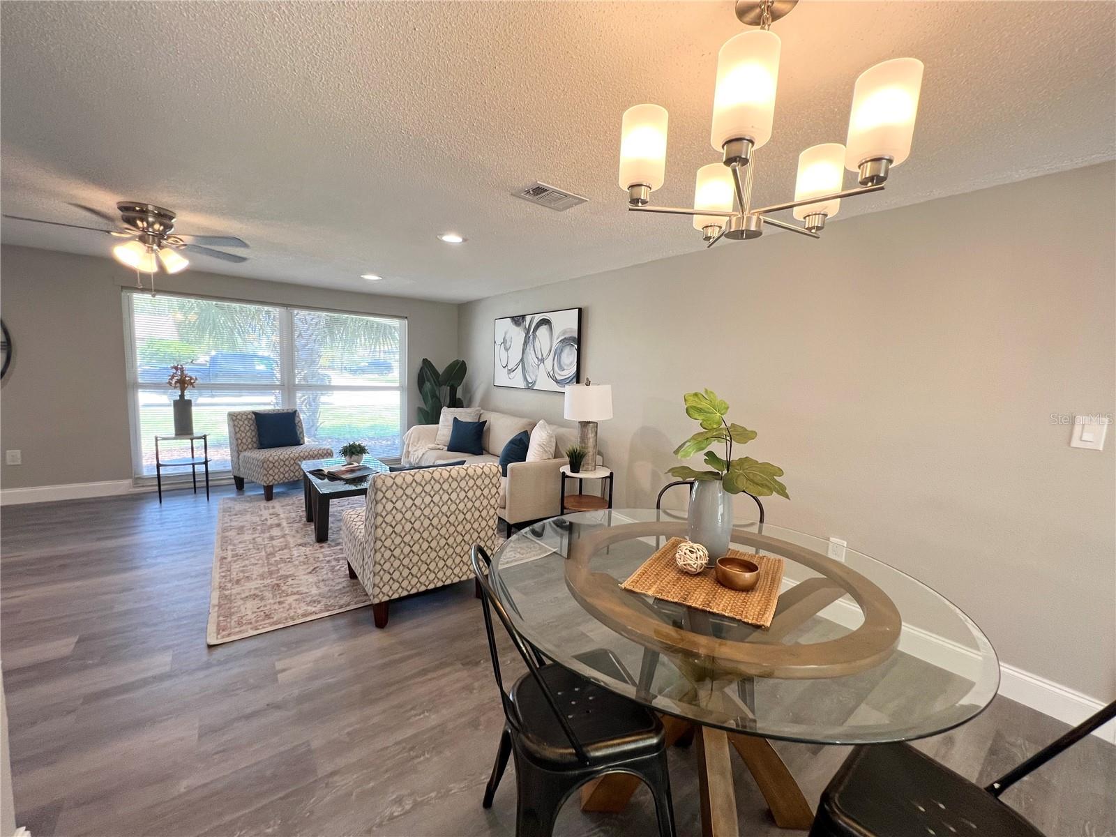 FORMAL DINING ROOM VIEW FROM KITCHEN AREA