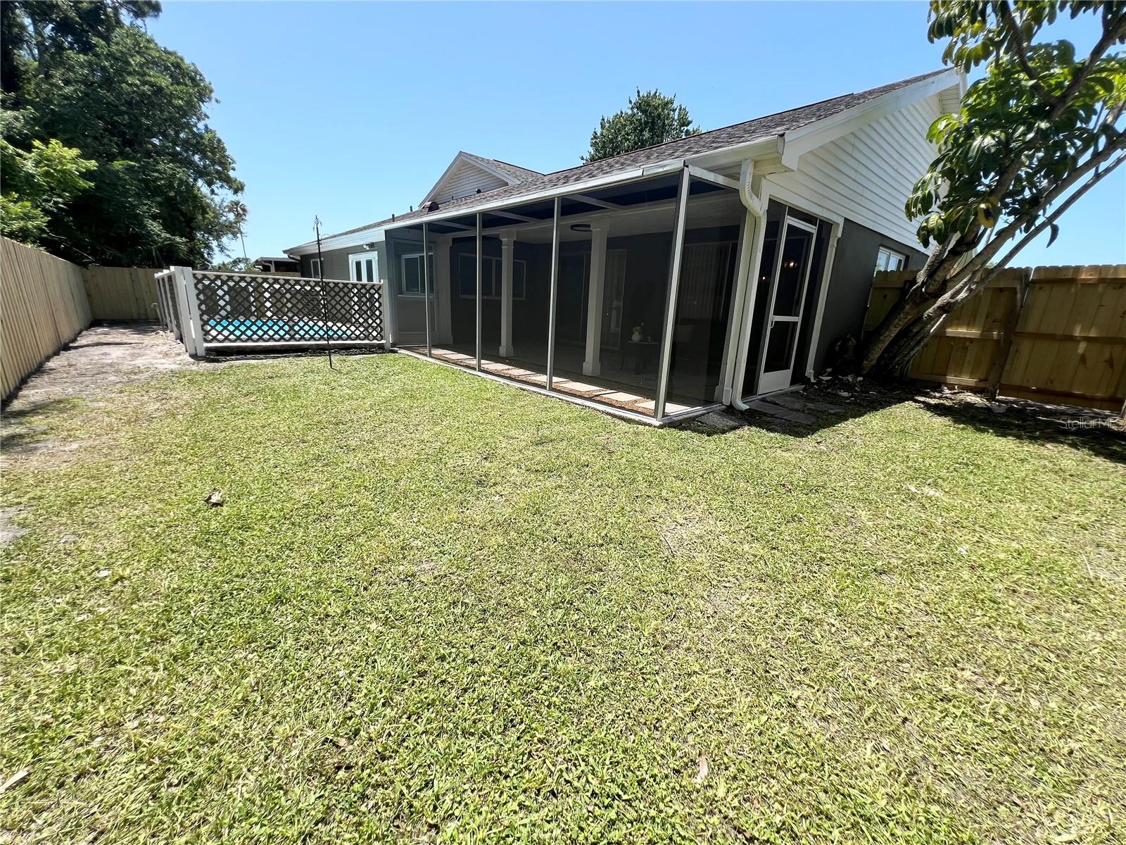 BACK YARD