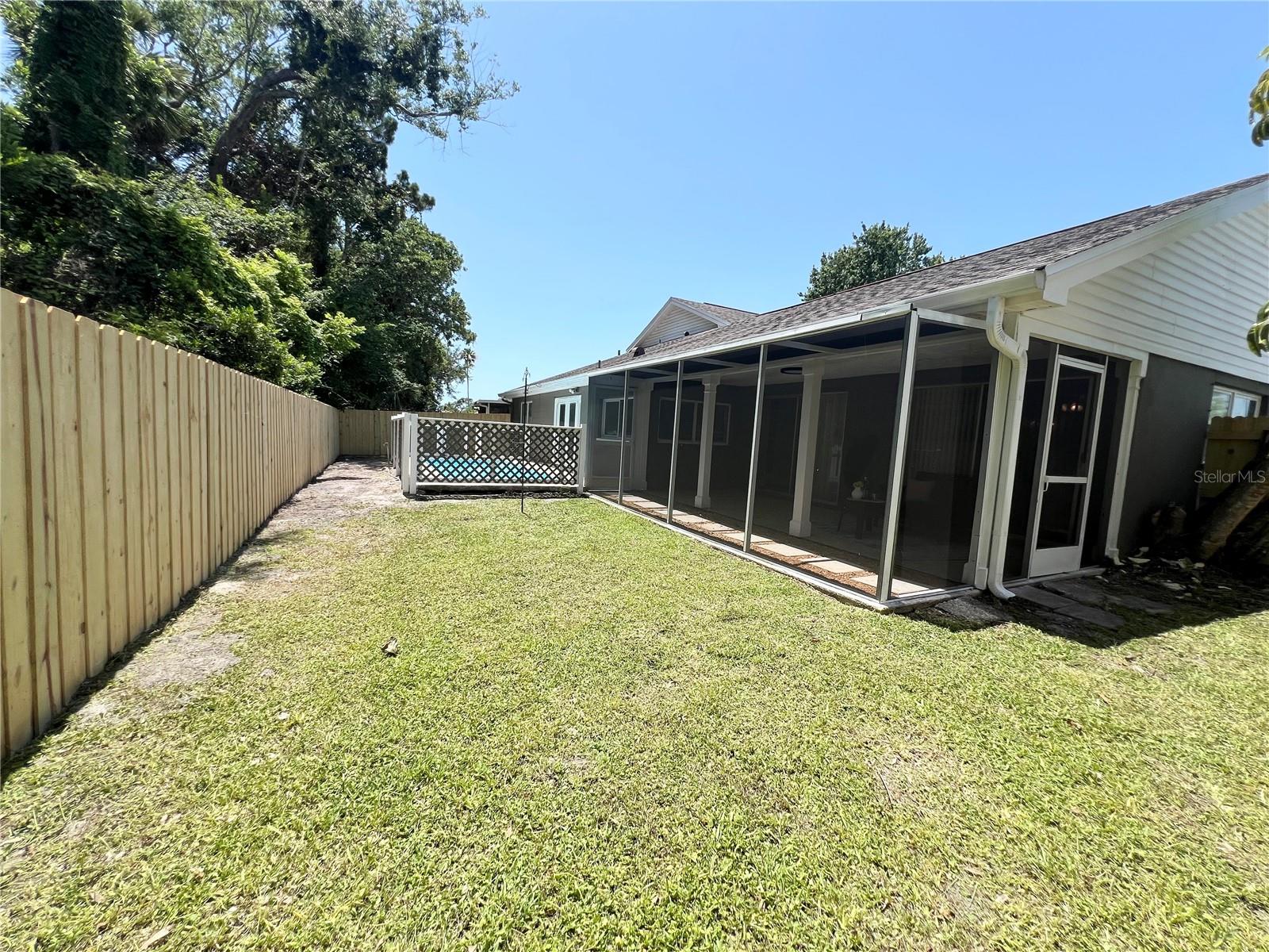 BACK YARD