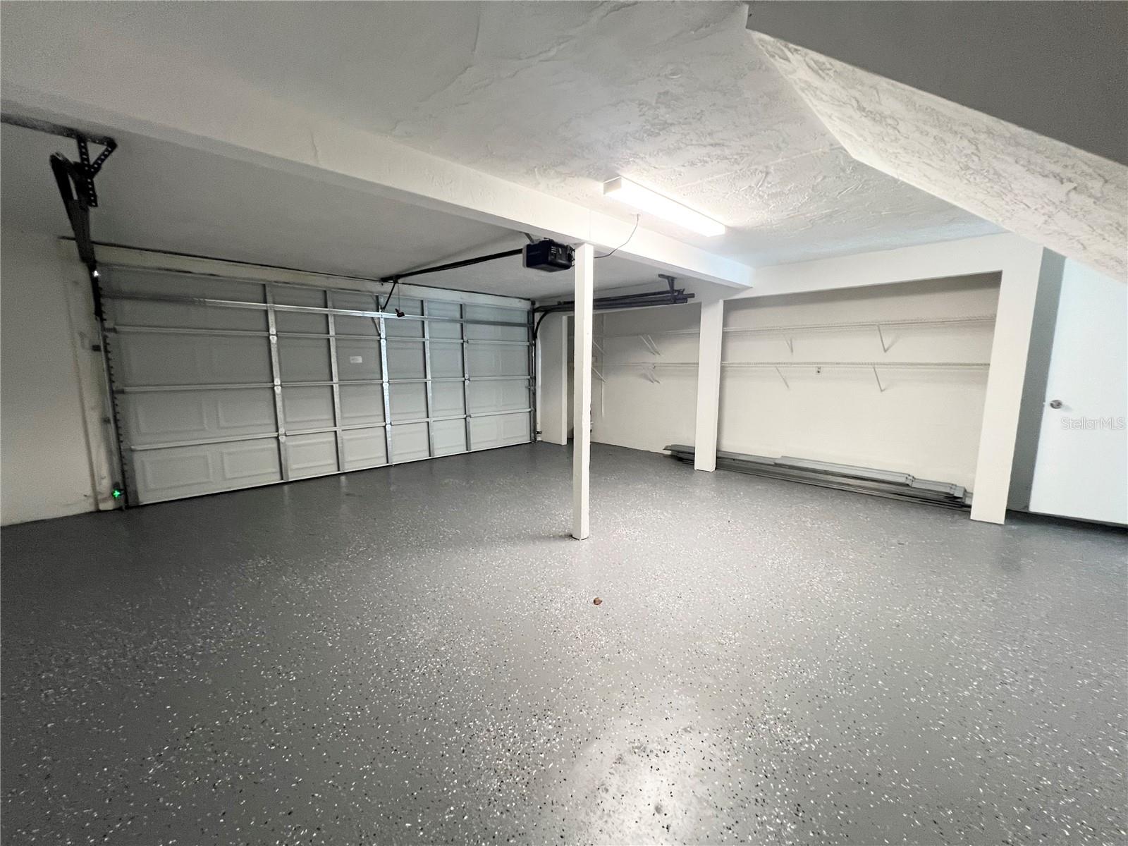 INSIDE 2 CAR GARAGE