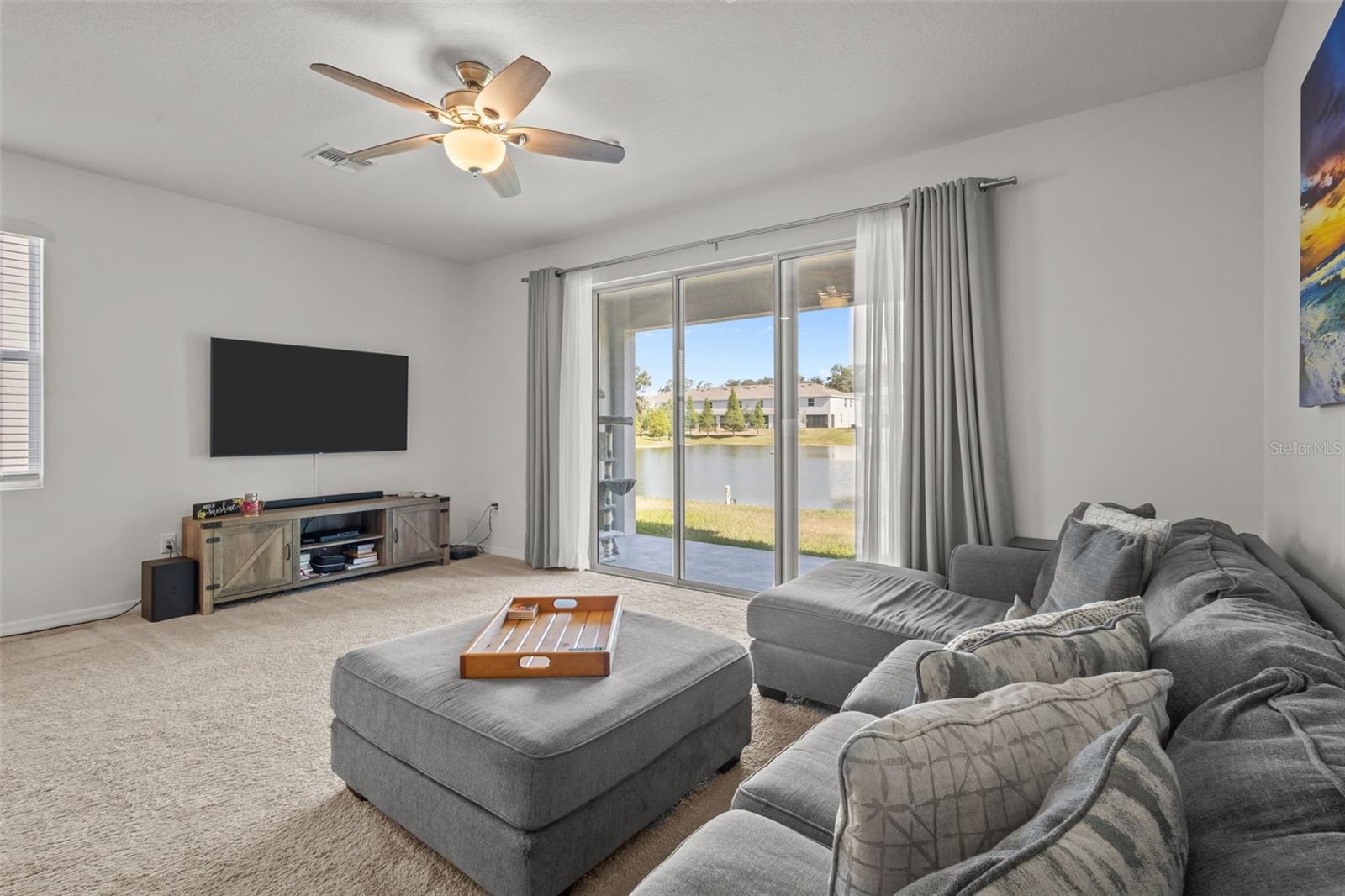 View from your living room and kitchen