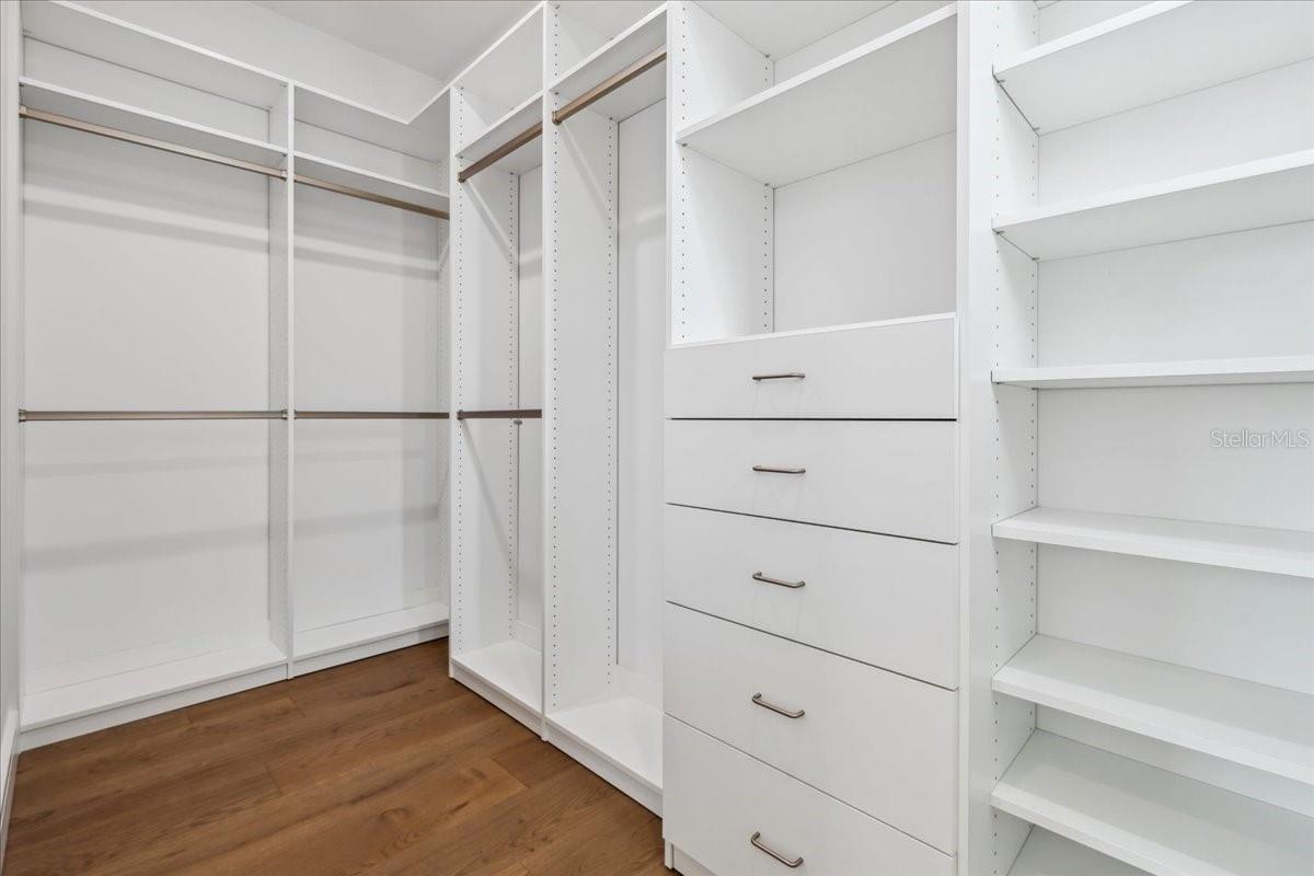 primary closet