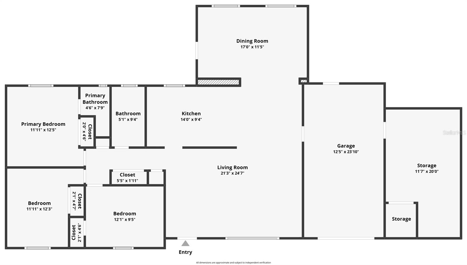 Floor Plan, Perfect For Home Based Business