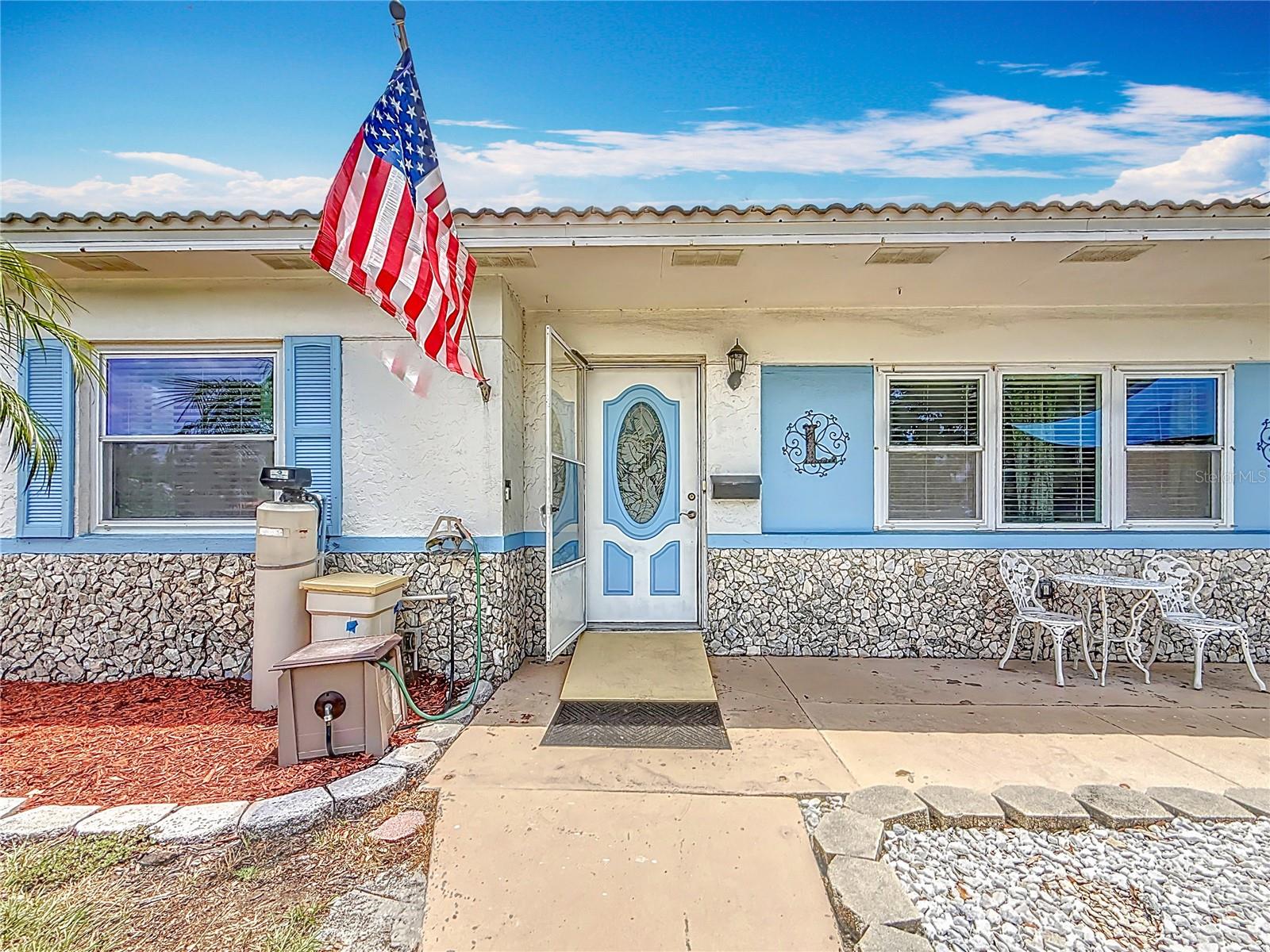 Front covered Porch