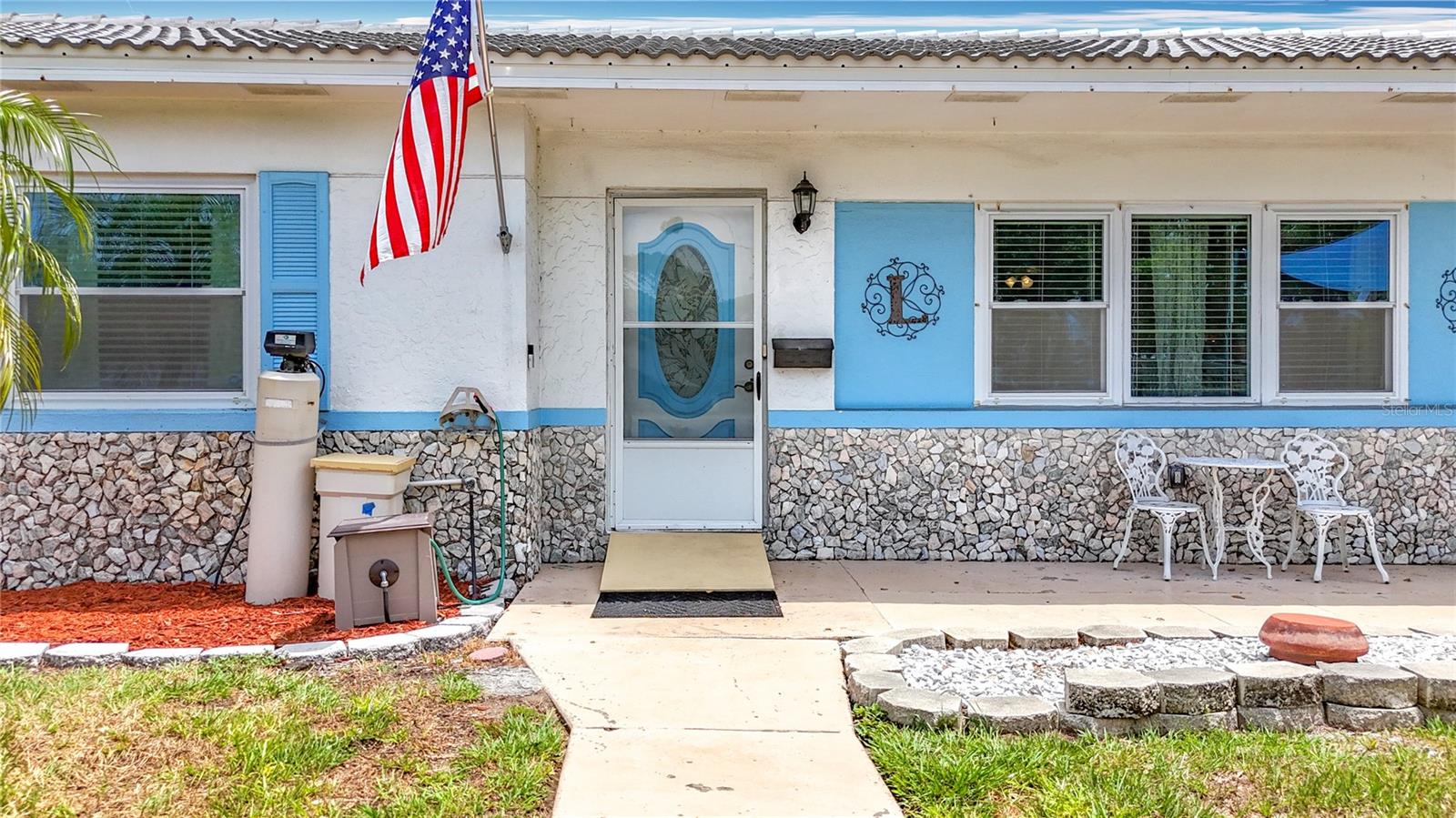 Front covered Porch