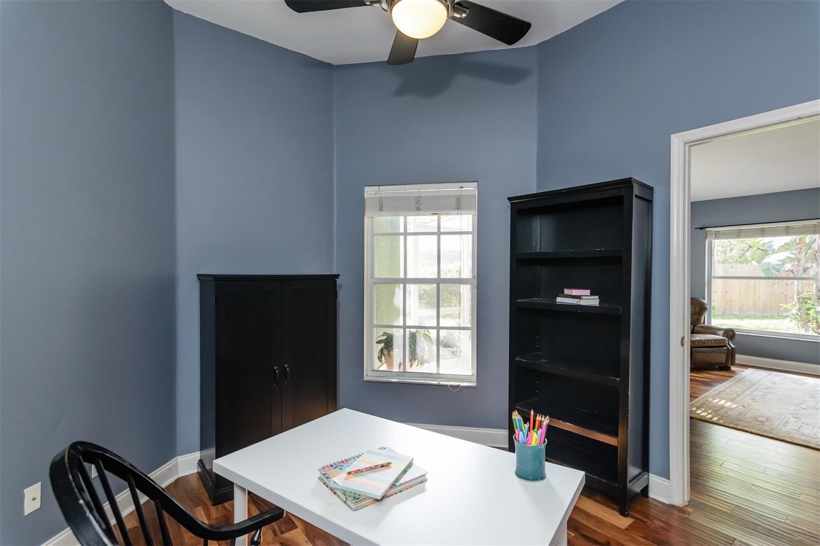 Flex space - current home owner utilizes it as a home office