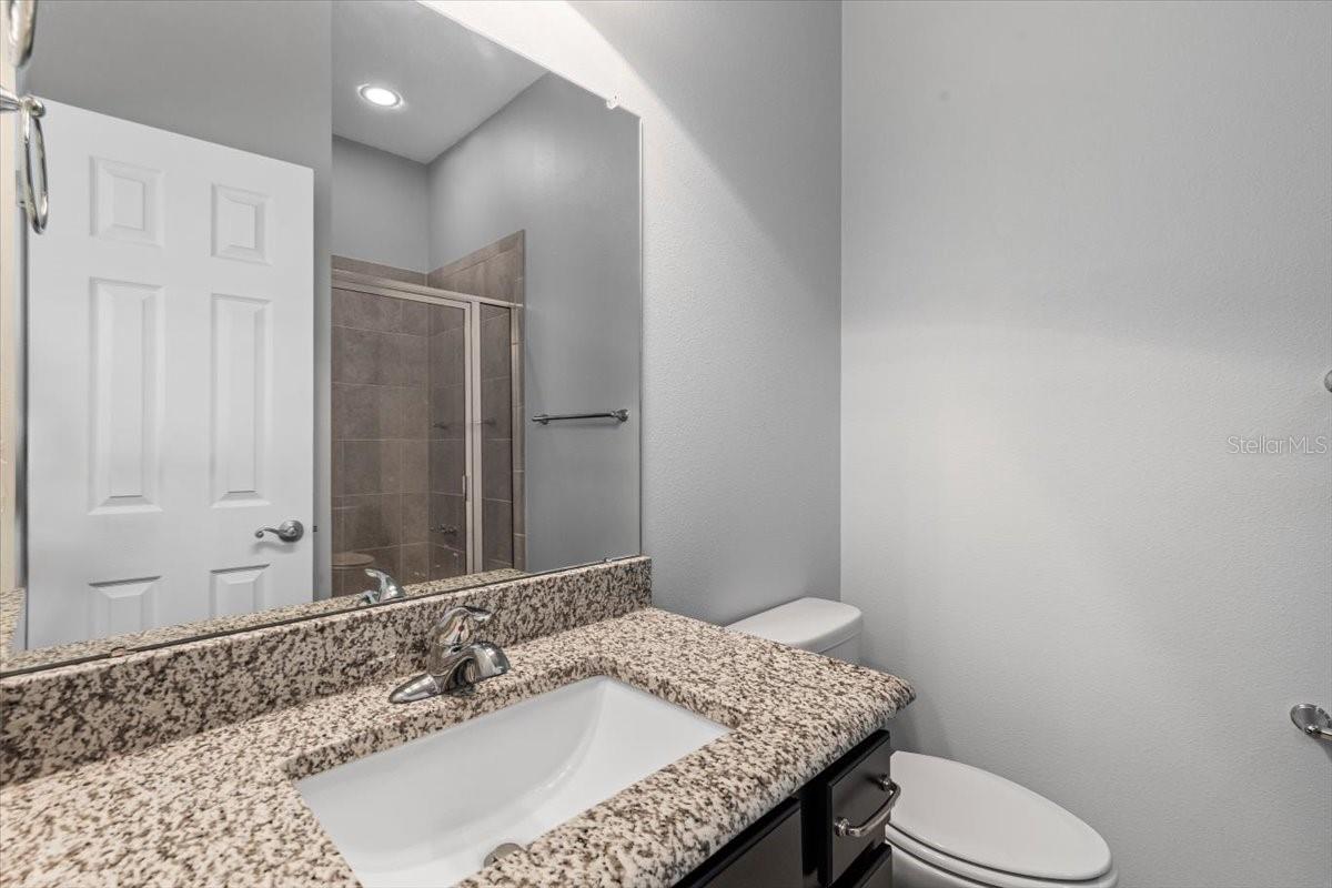 SECONDARY BATH W/ SHOWER