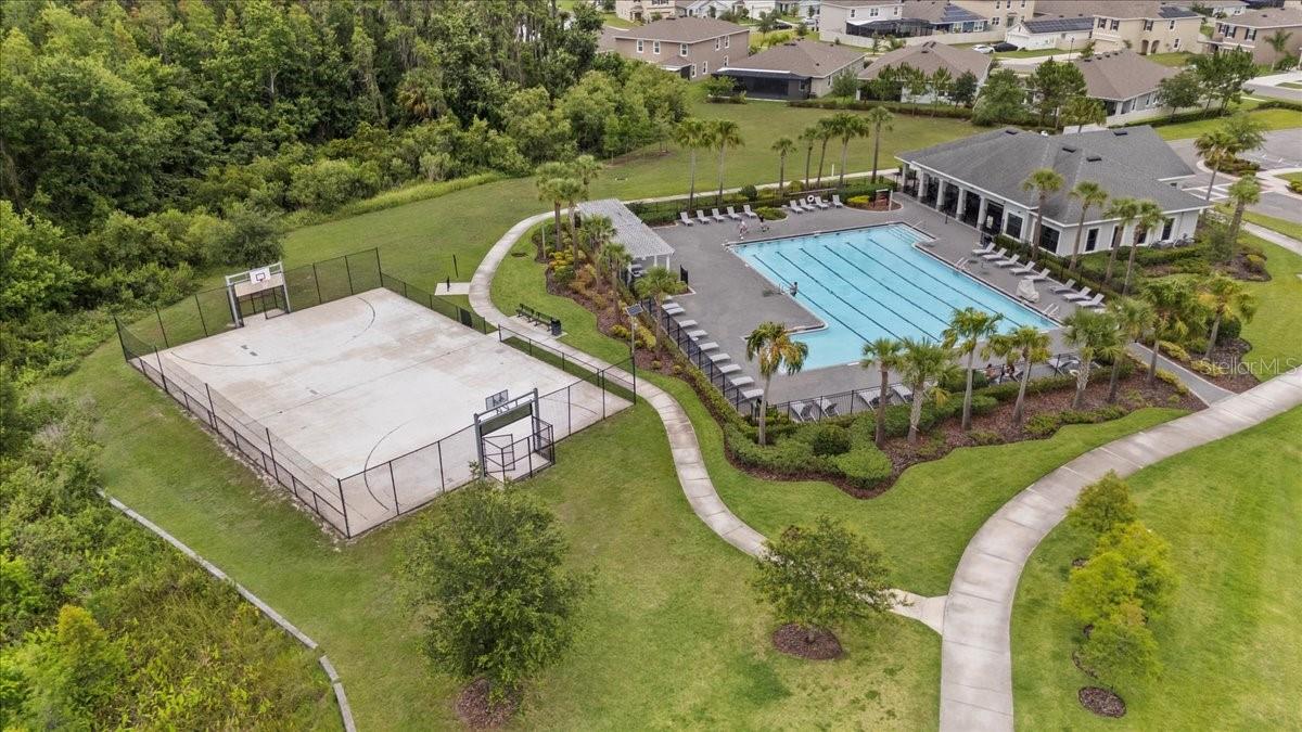 BASKETBALL COURT, LAP POOL, FITNESS CENTER,