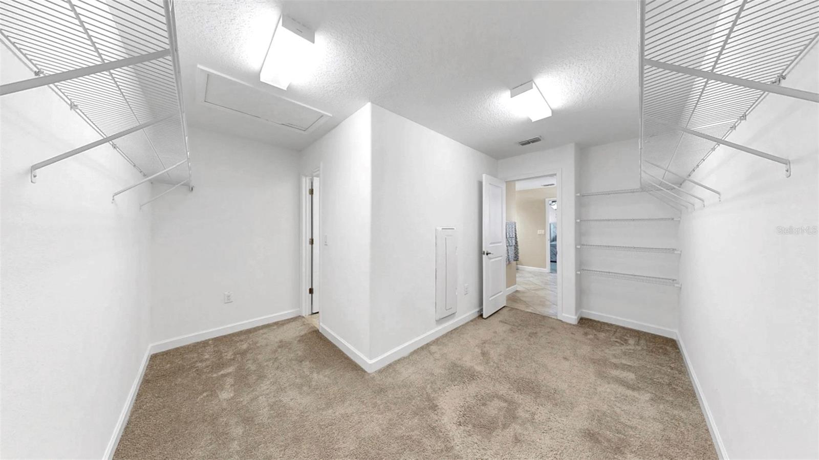 Huge Primary closet
