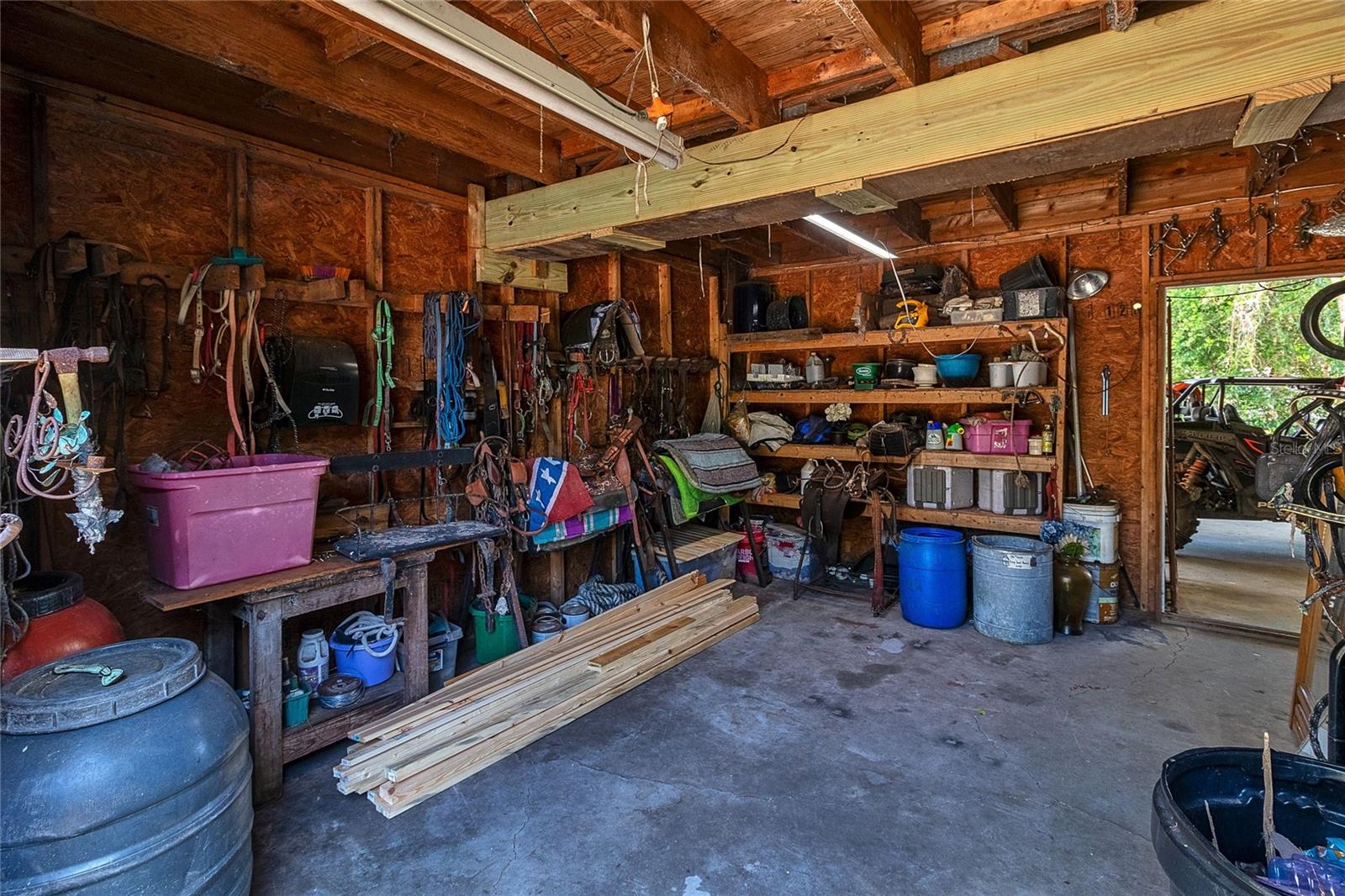 Tack room