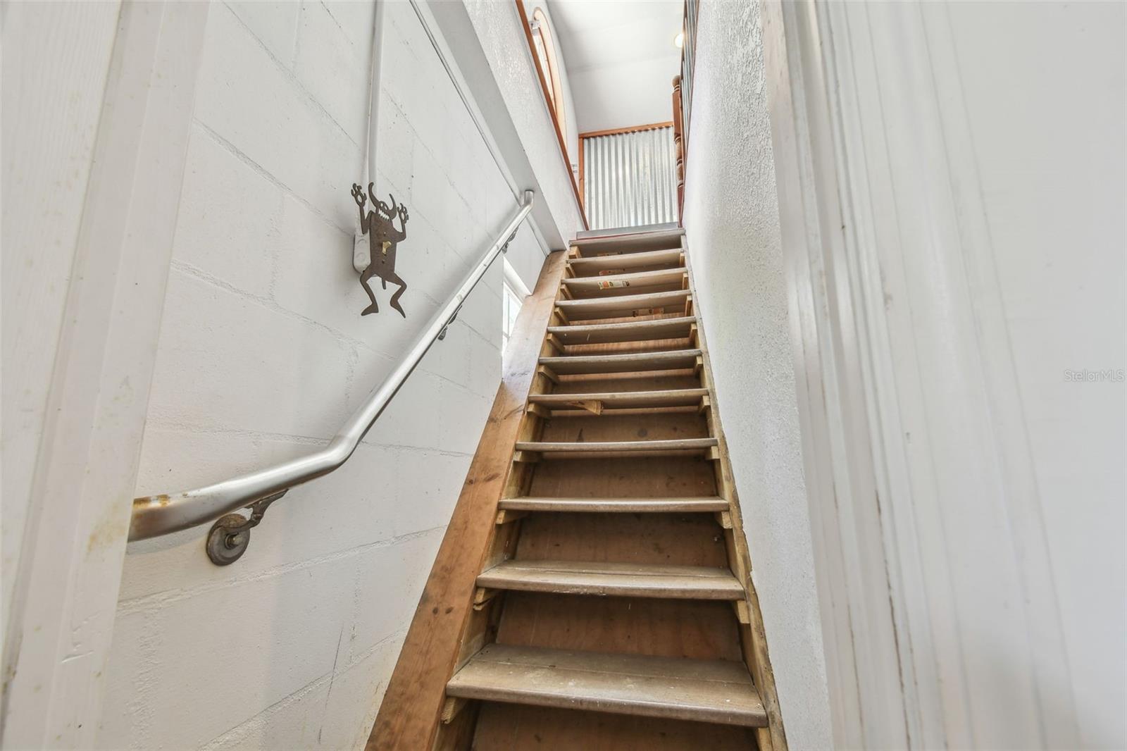 Stairs to bonus loft