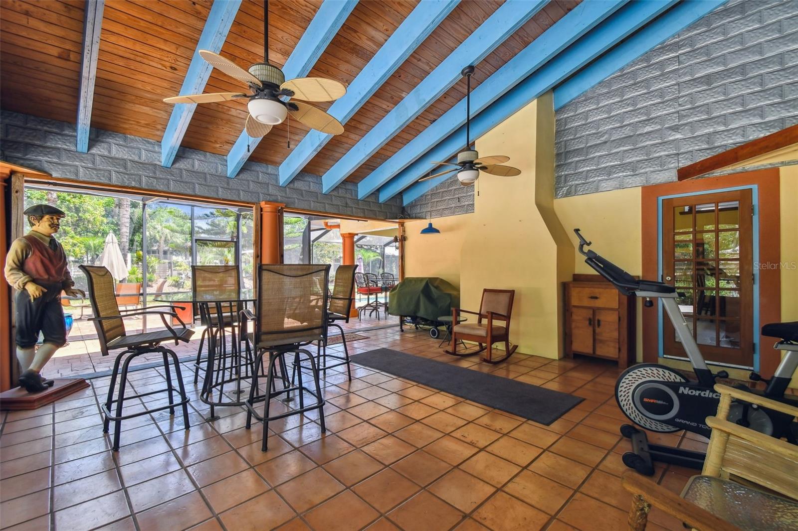 Main house porch