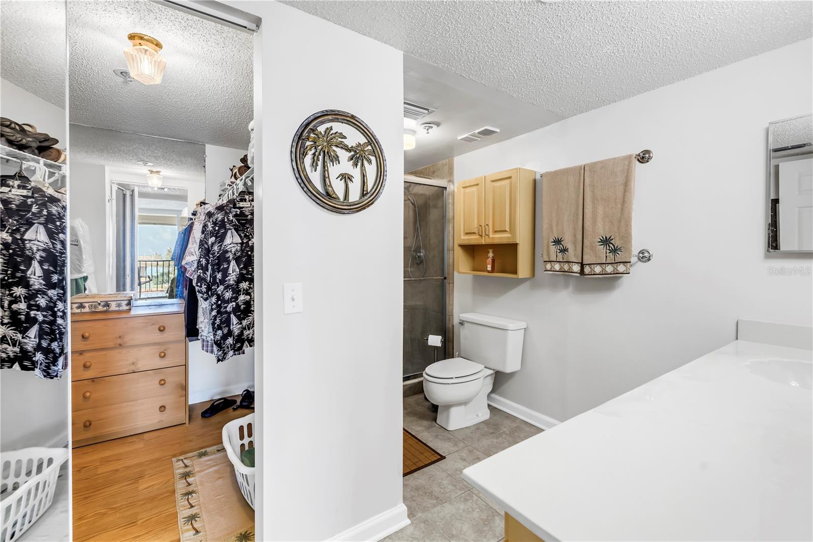 Spacious Walk-in Closet