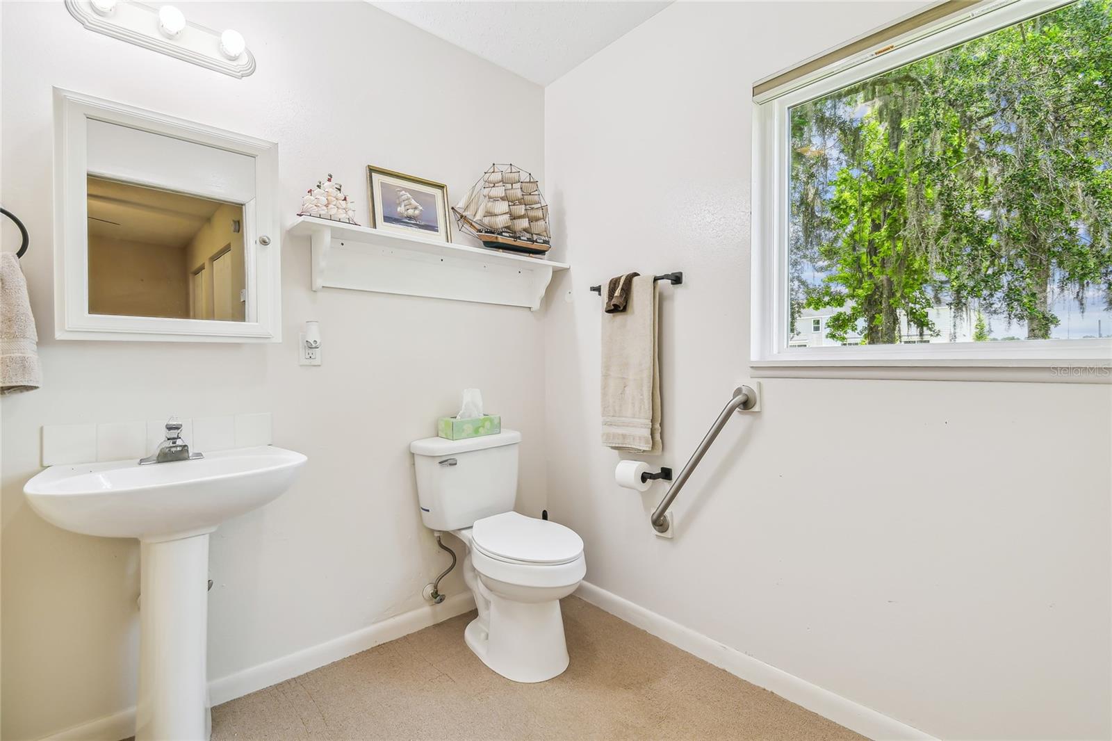 Large bathroom mobility accessible