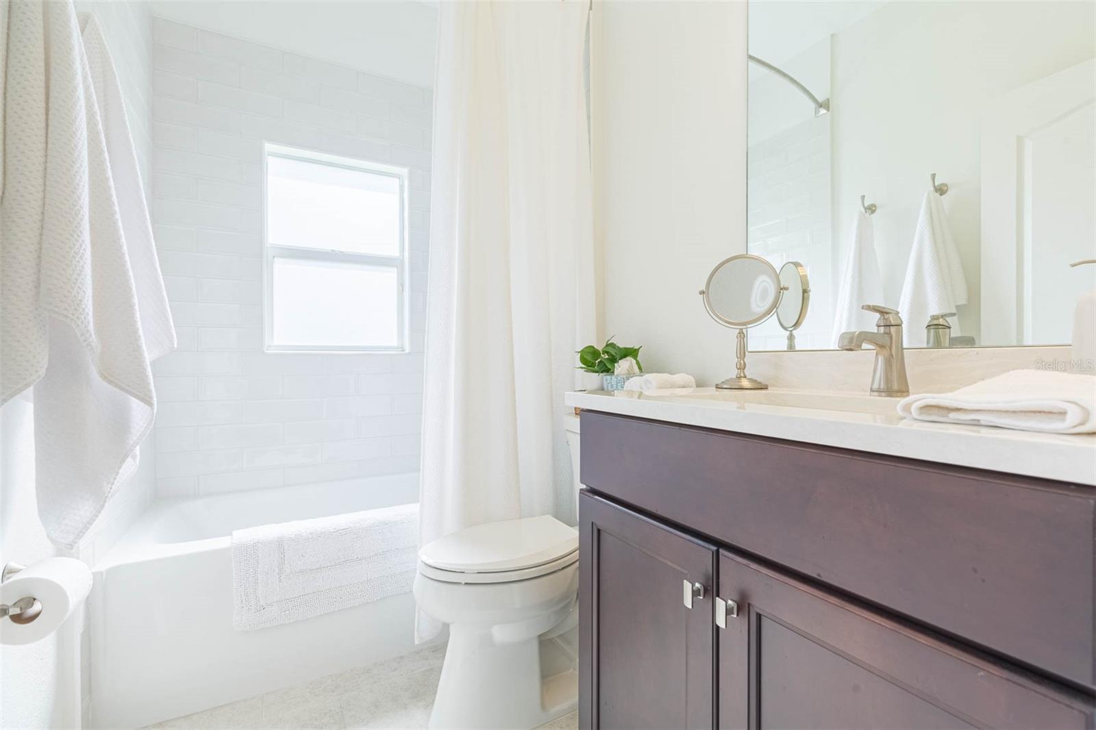 secondary bathroom also REMODELED