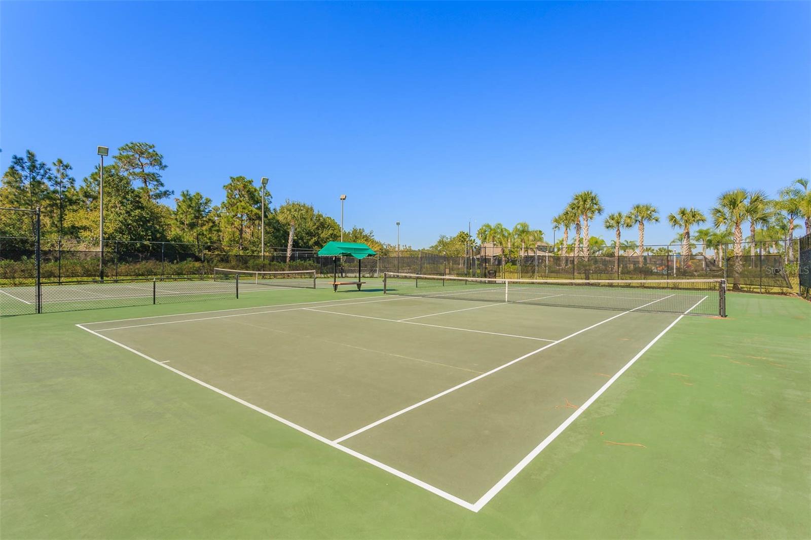 tennis courts