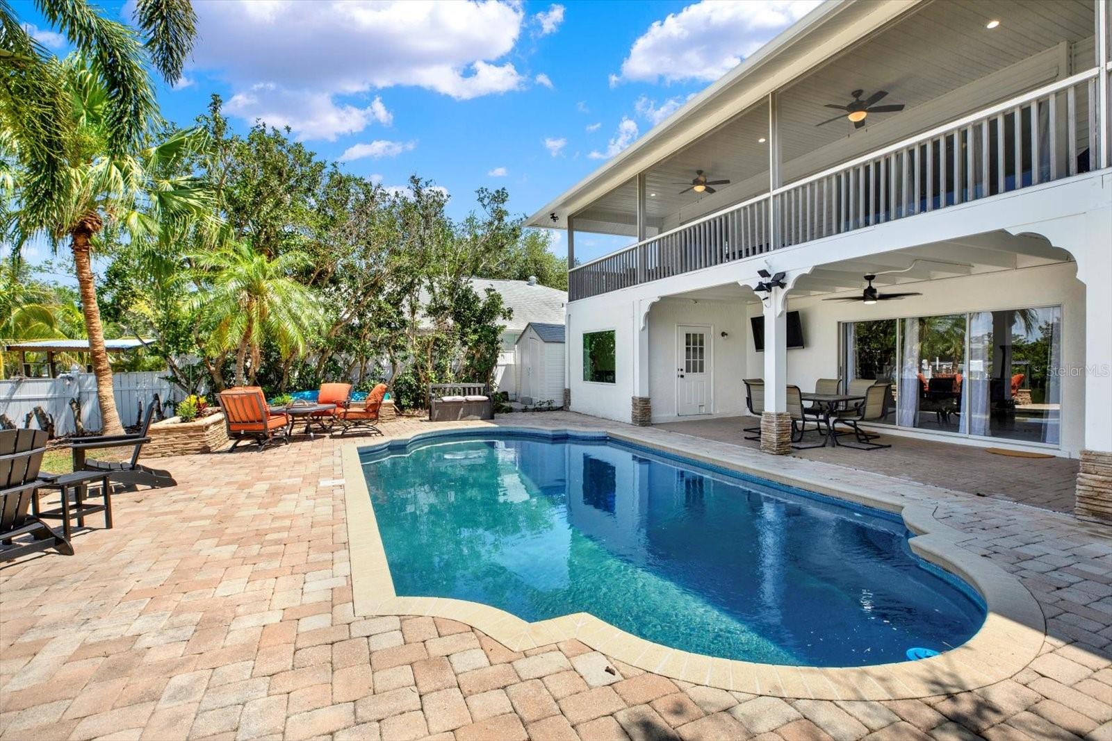 Covered Pool Patio
