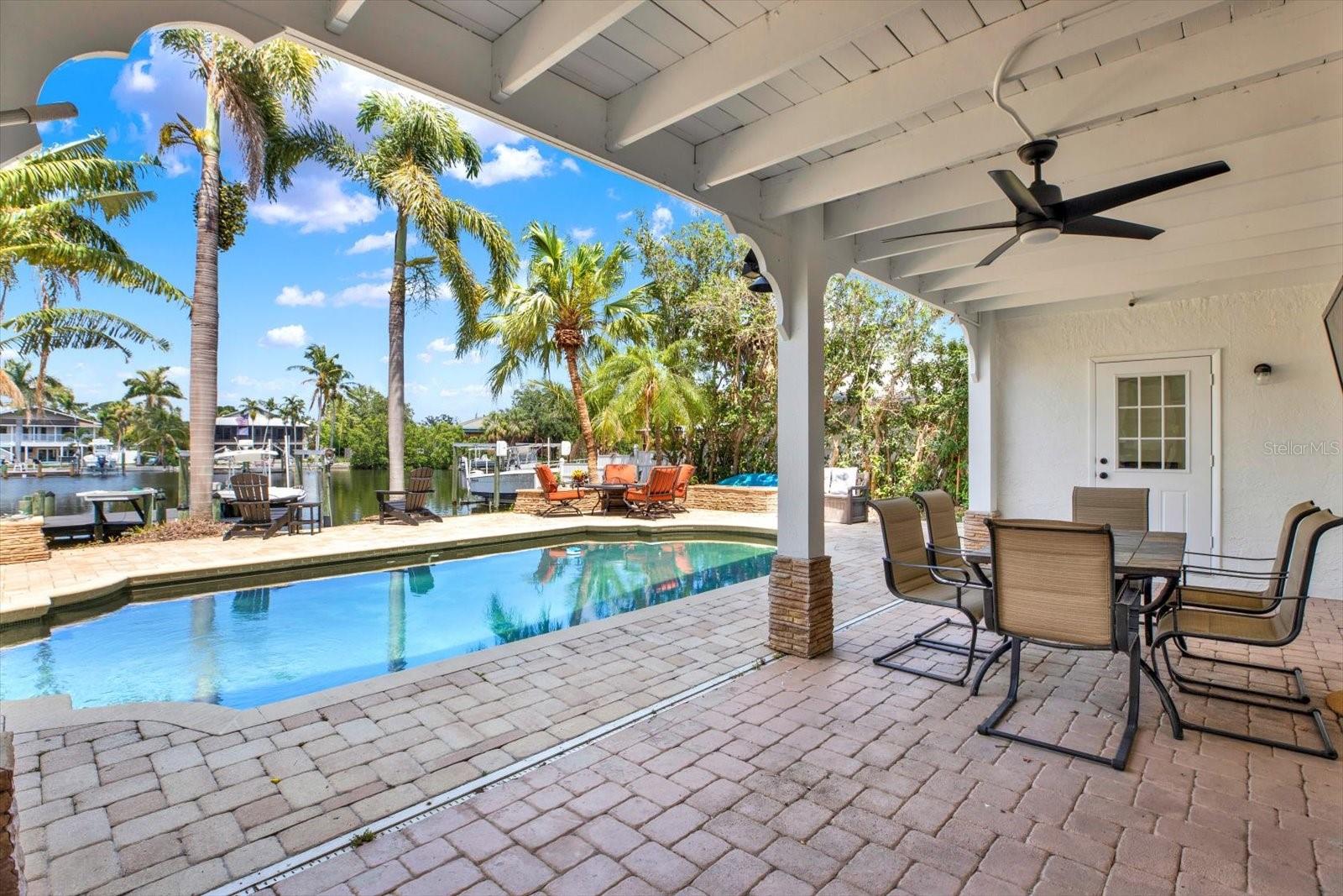 Covered Pool Patio