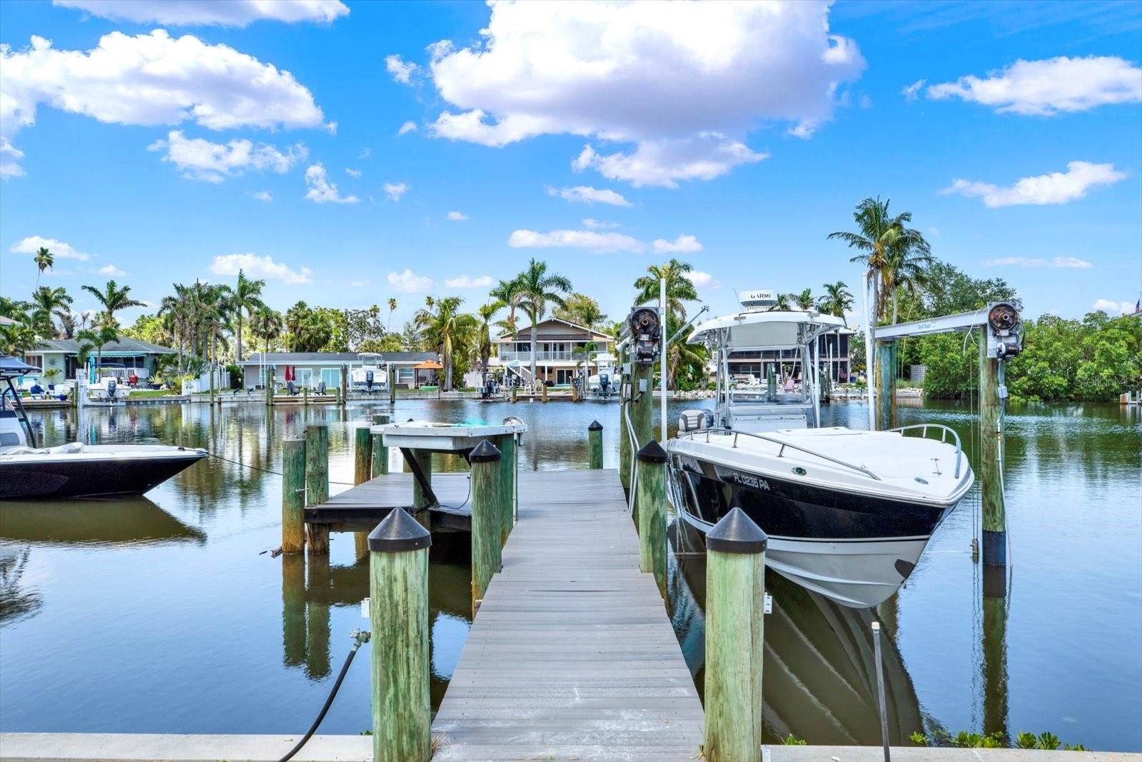The dock