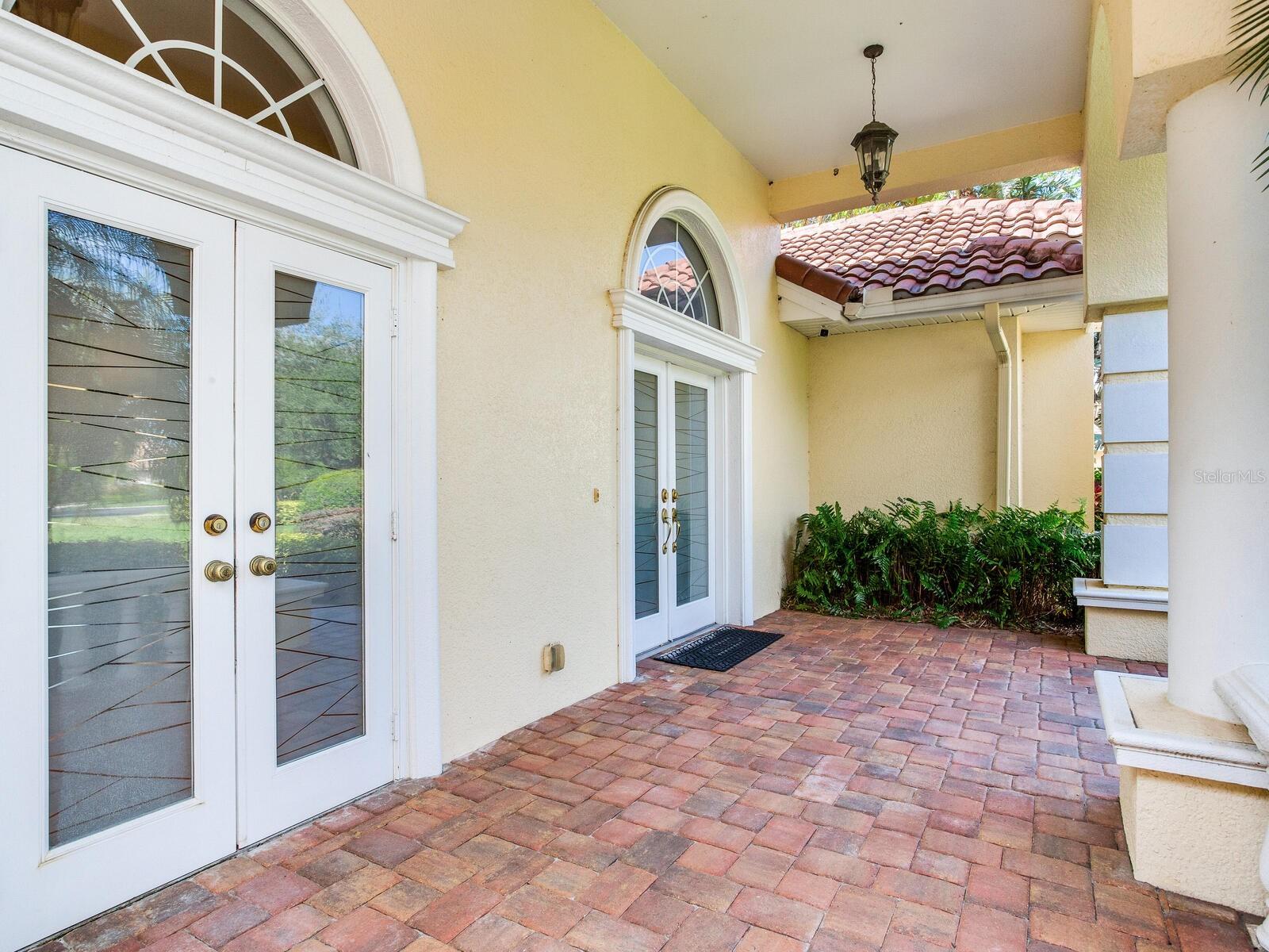 Paver Front Patio
