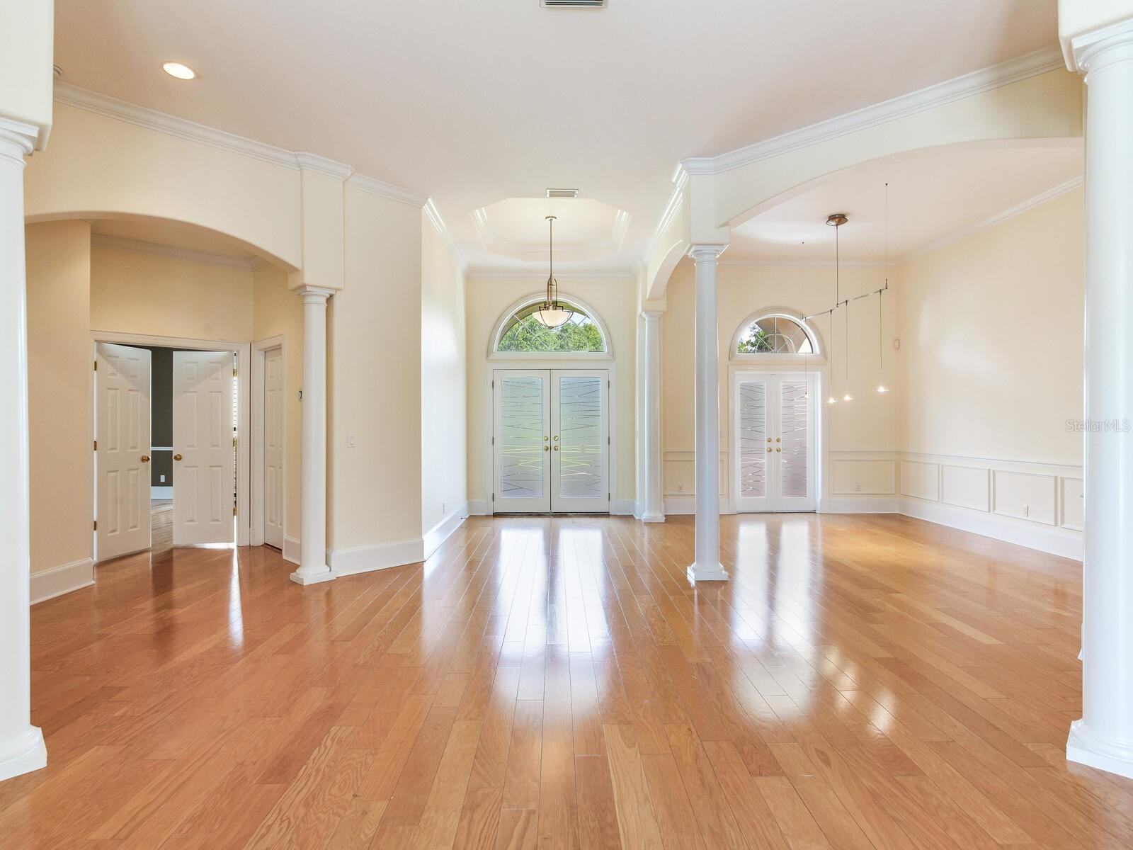 Formal Living / Dining Combo / Office Doors