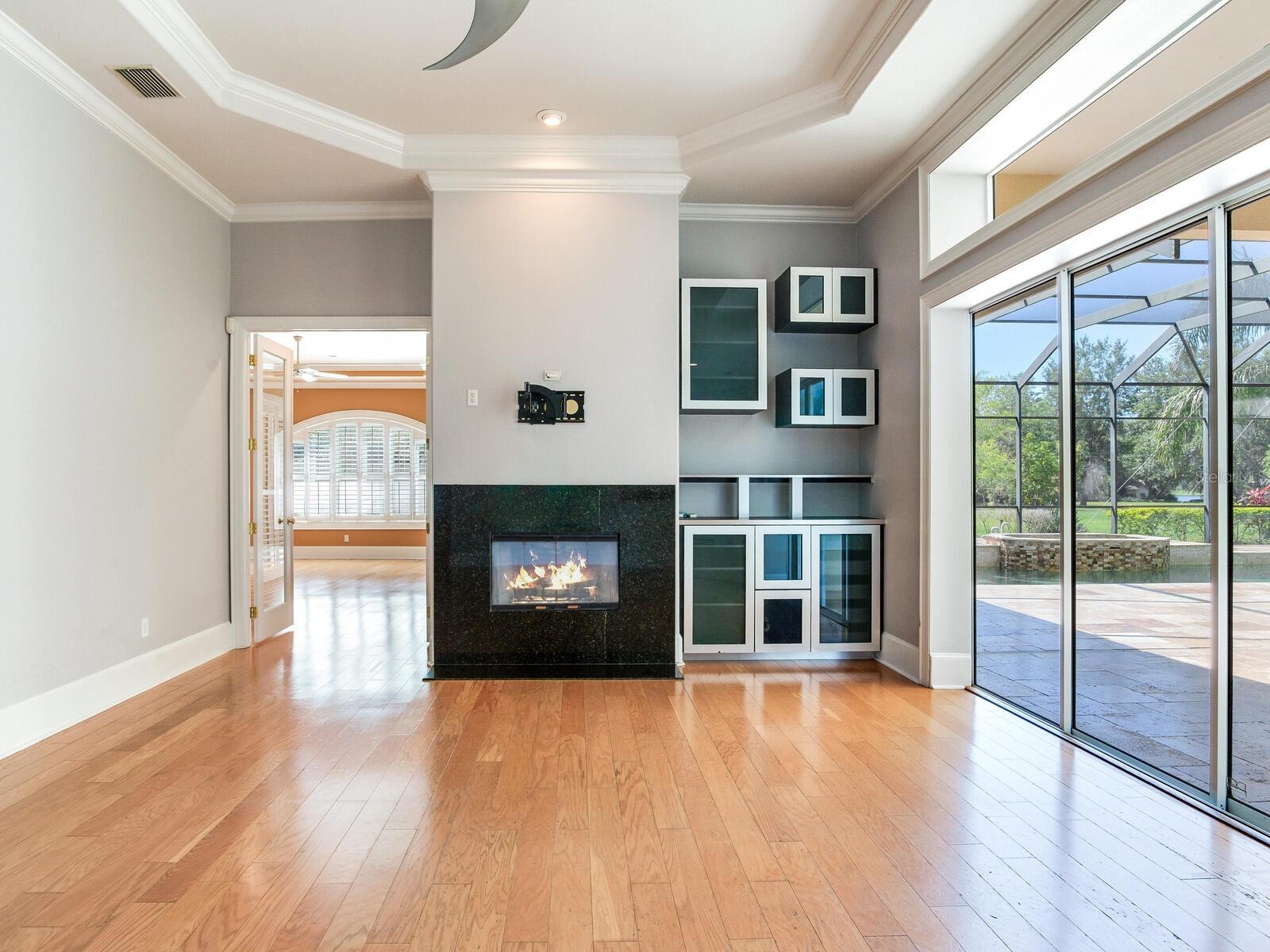 Great Room - Bonus Room French Doors (left)