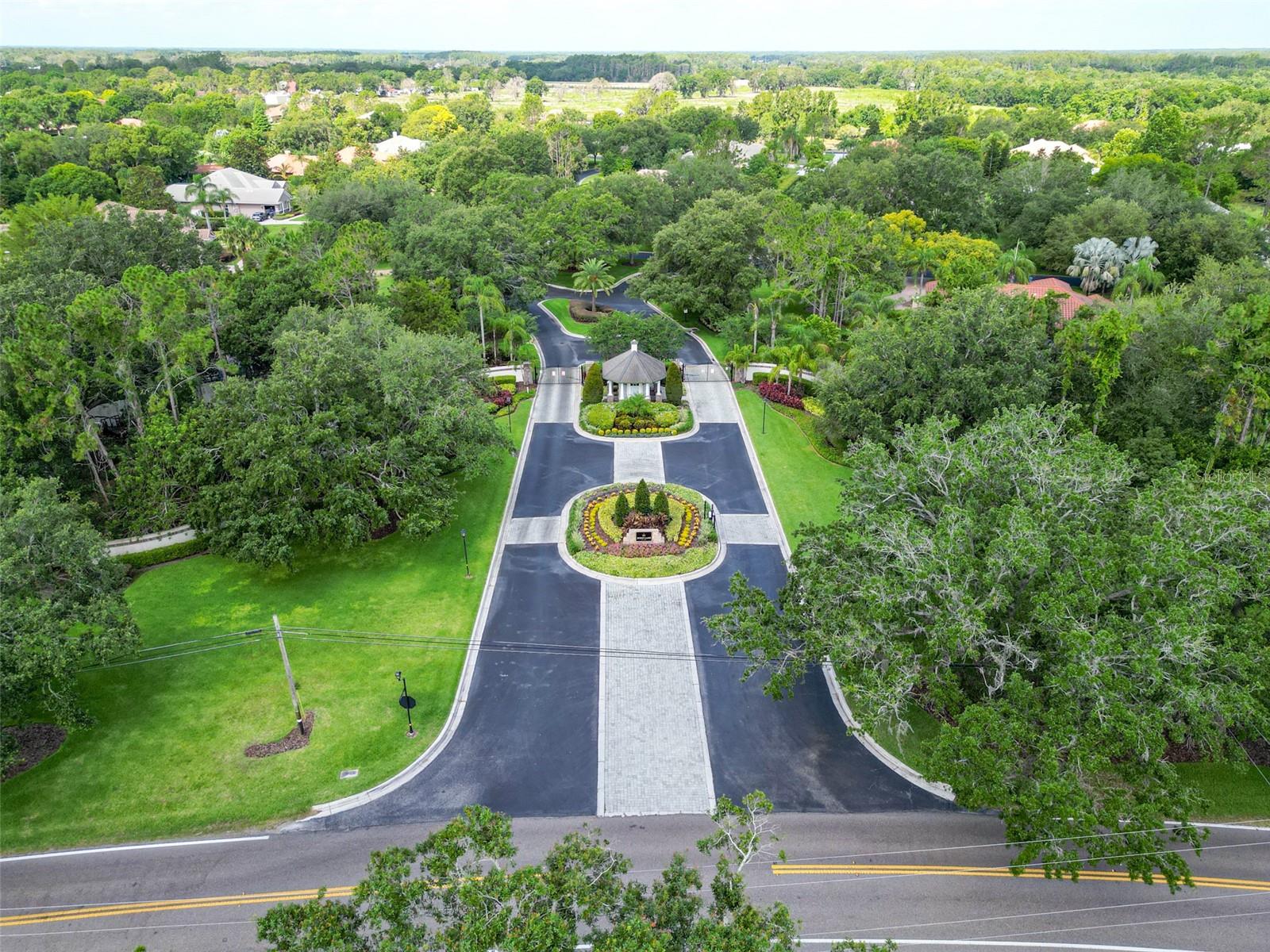 Gated Community Entrance