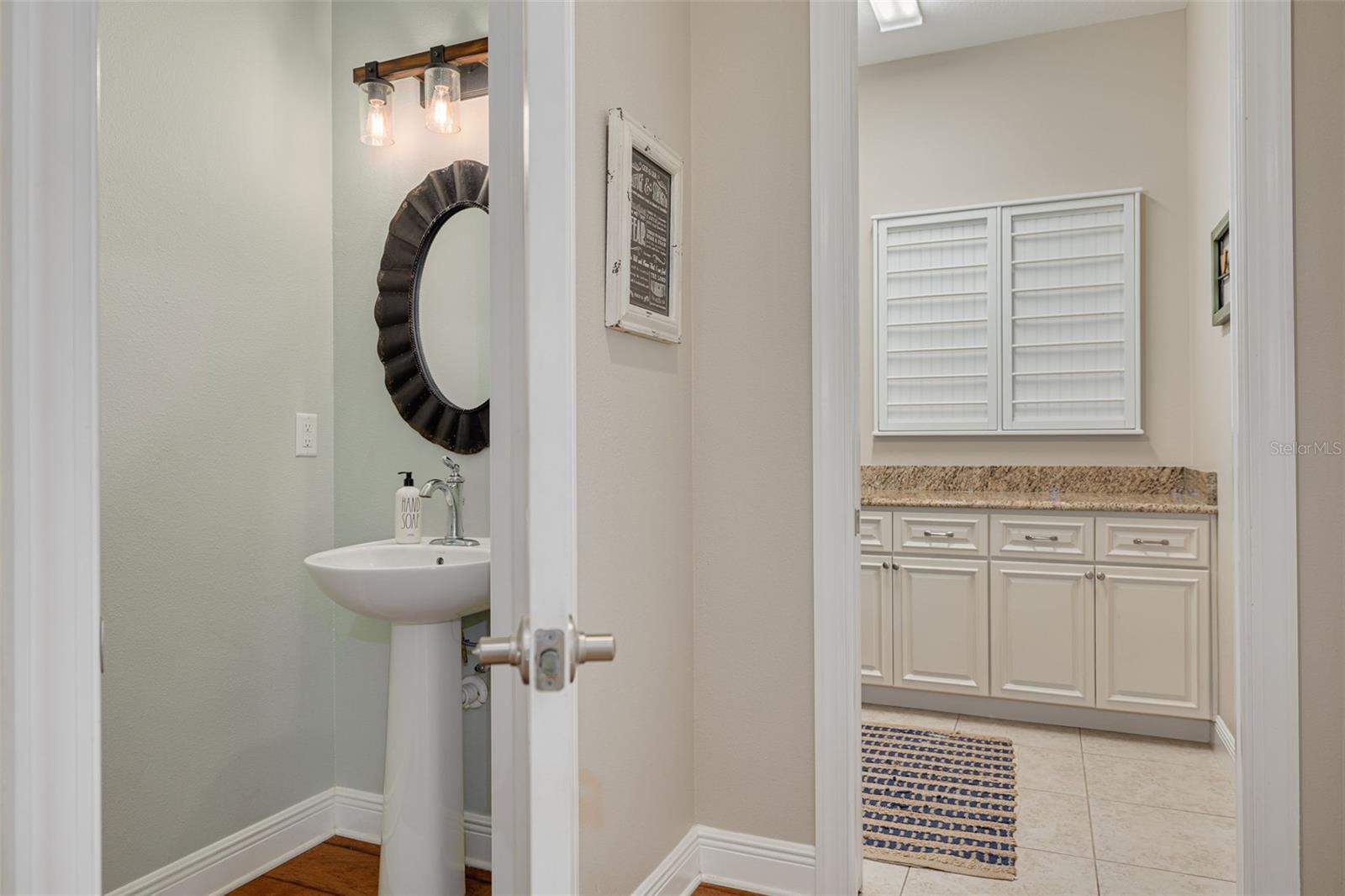 Downstairs Half Bath