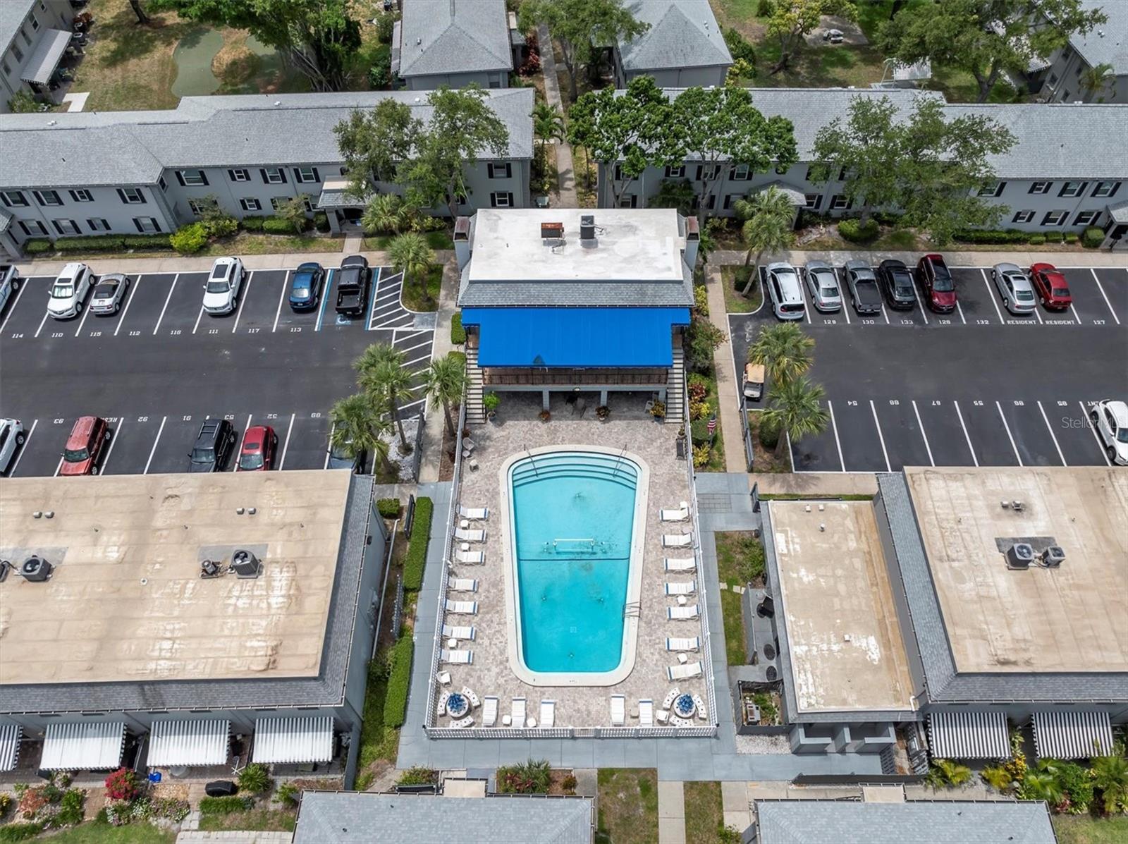 Aerial community view