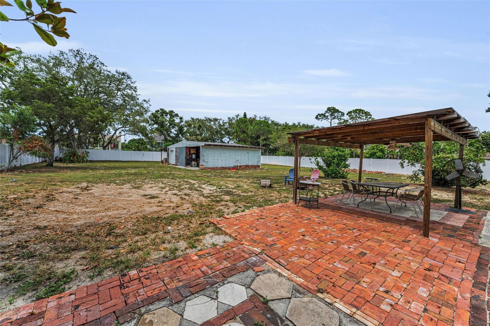 Backyard1412 Coburn Dr, Tarpon Springs, FL