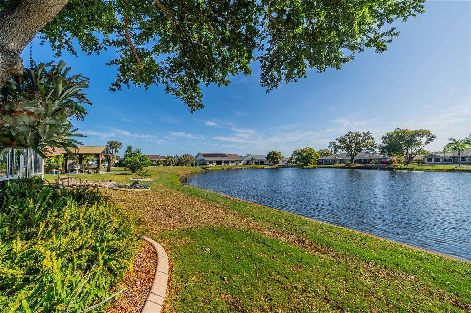 Blue Crescent Lake