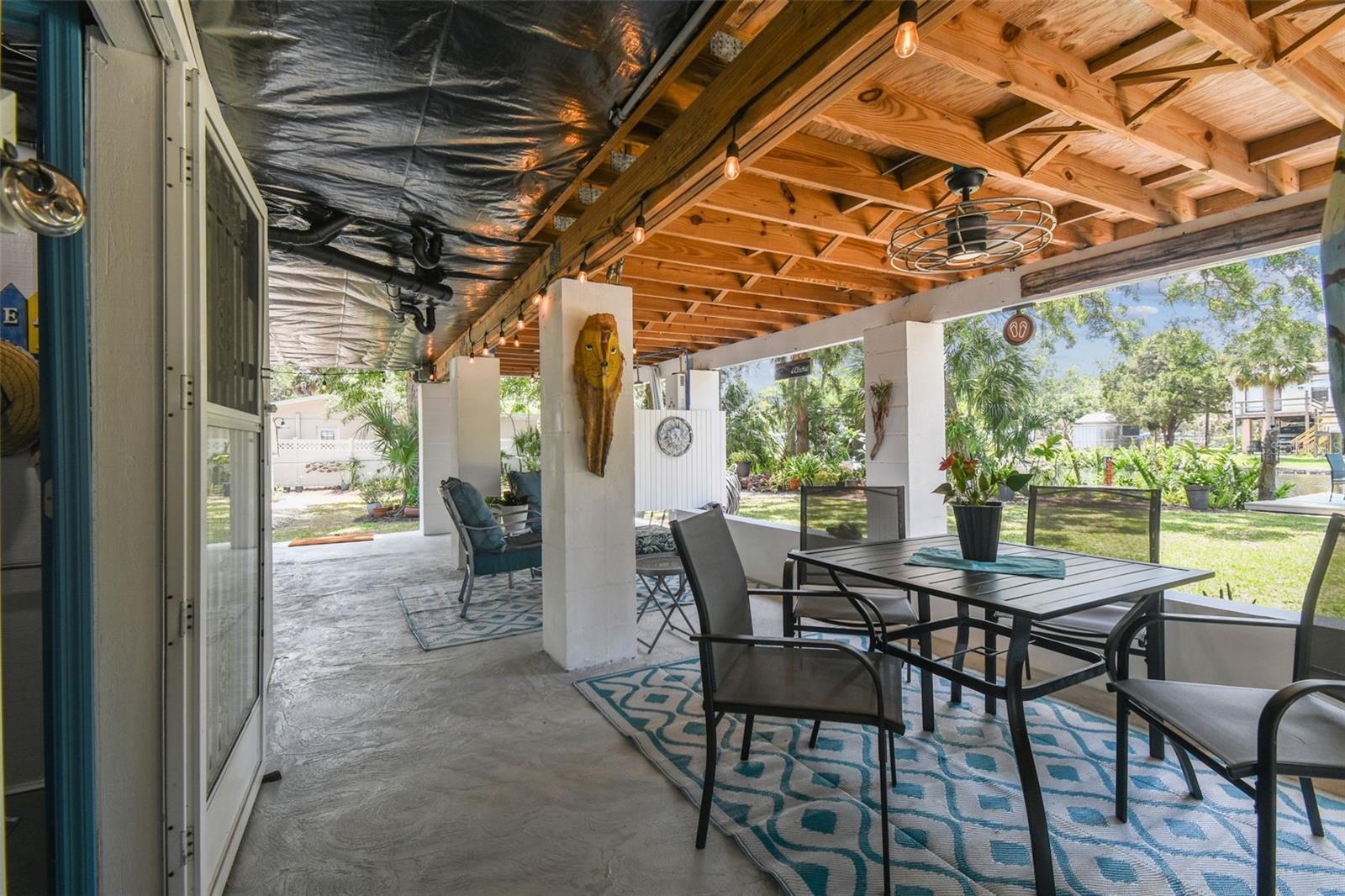 Outdoor living space