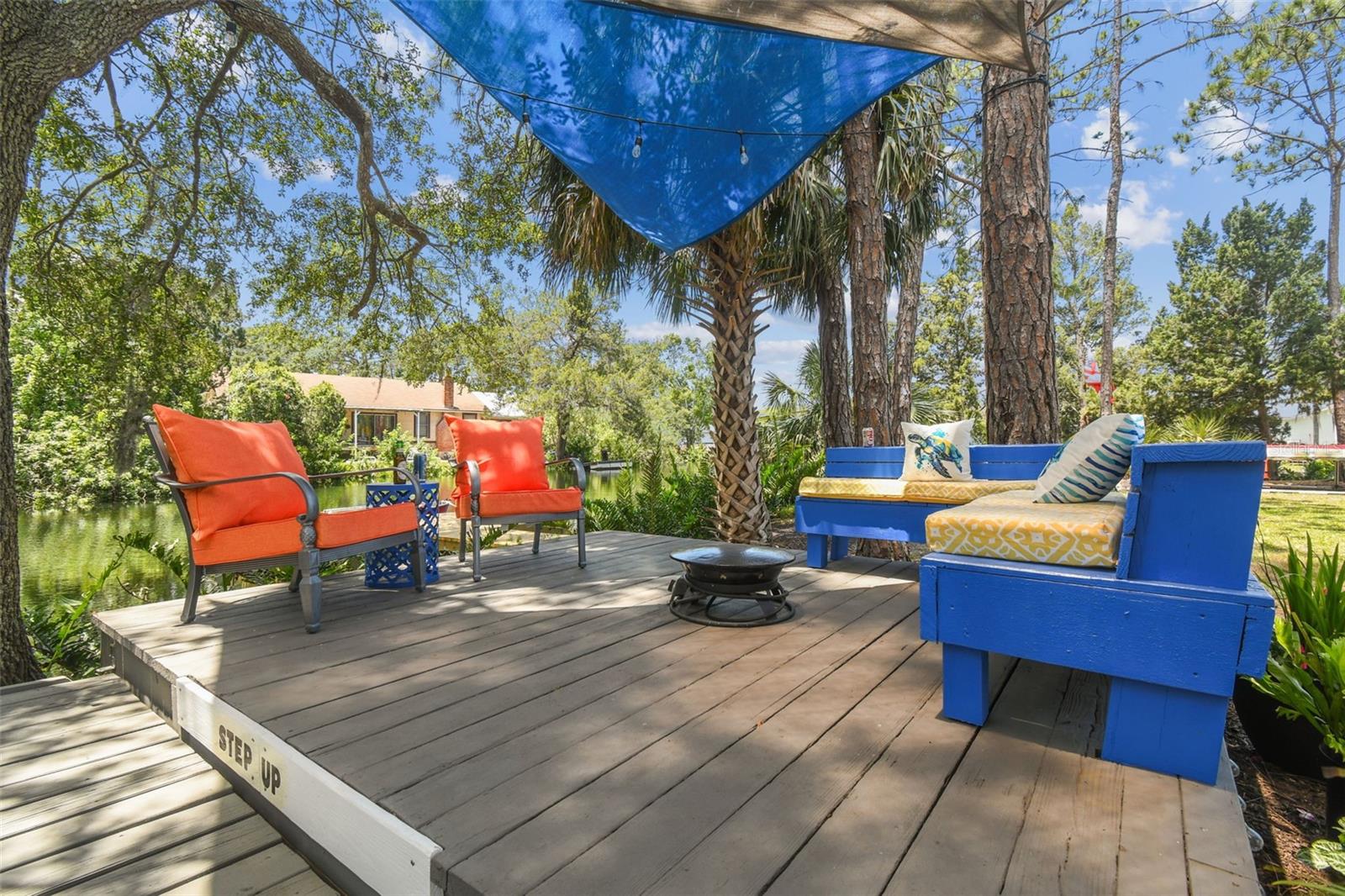 Outside decks are Perfect for entertaining