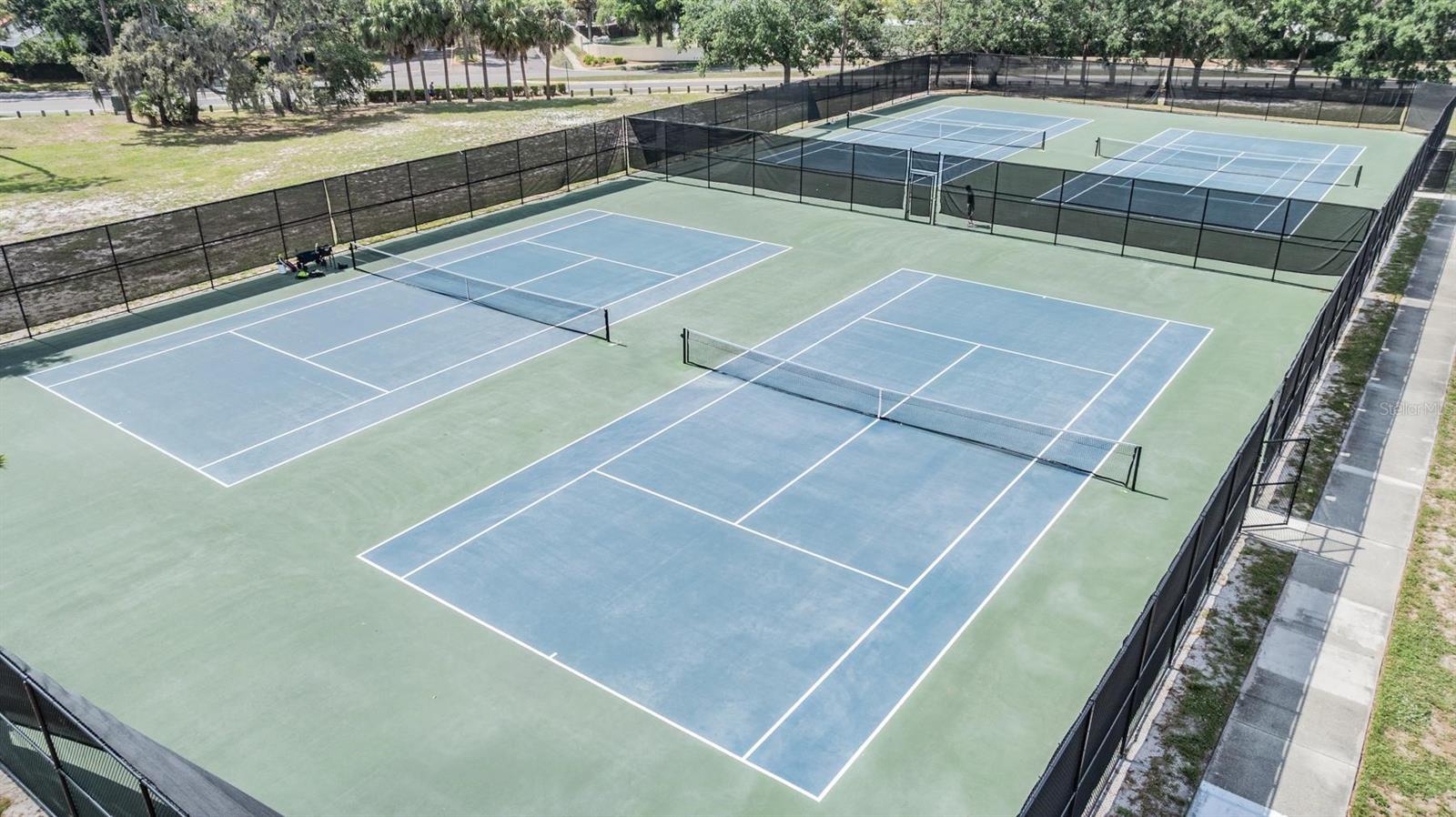 Tennis at park