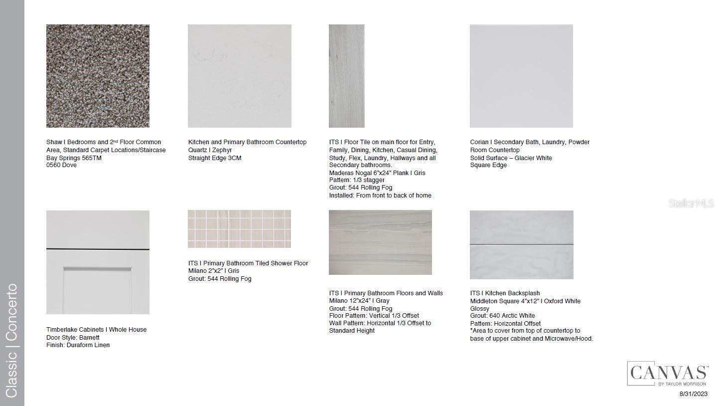 Design Selections - This home is currently under construction - selections are subject to change