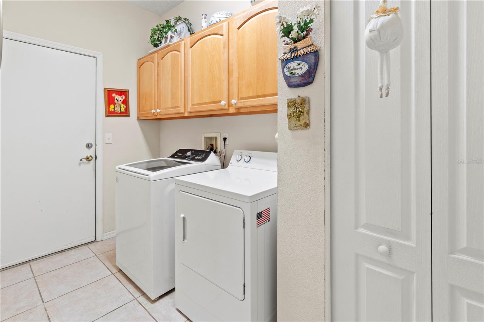 Even storage in the laundry room