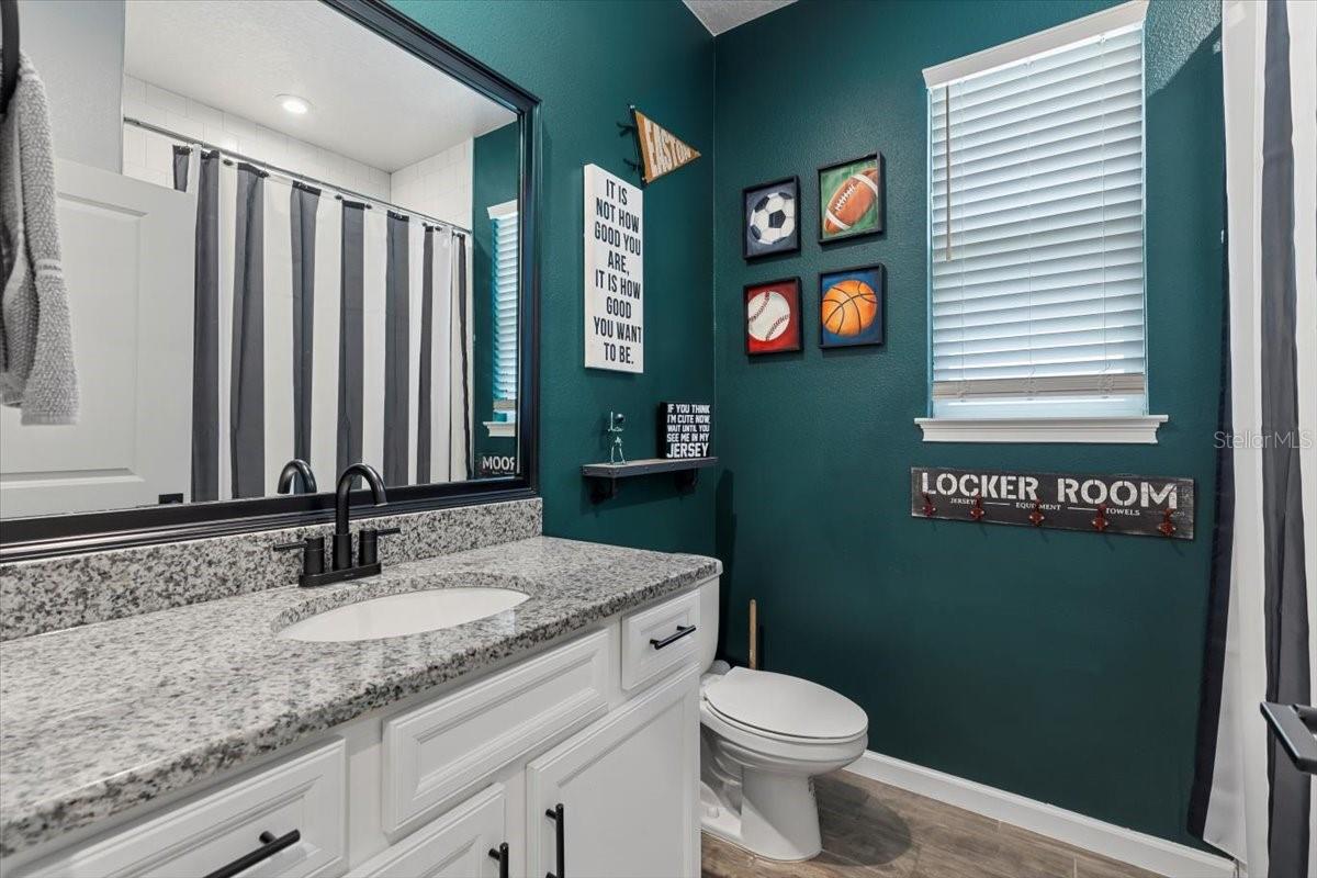 Second bathroom