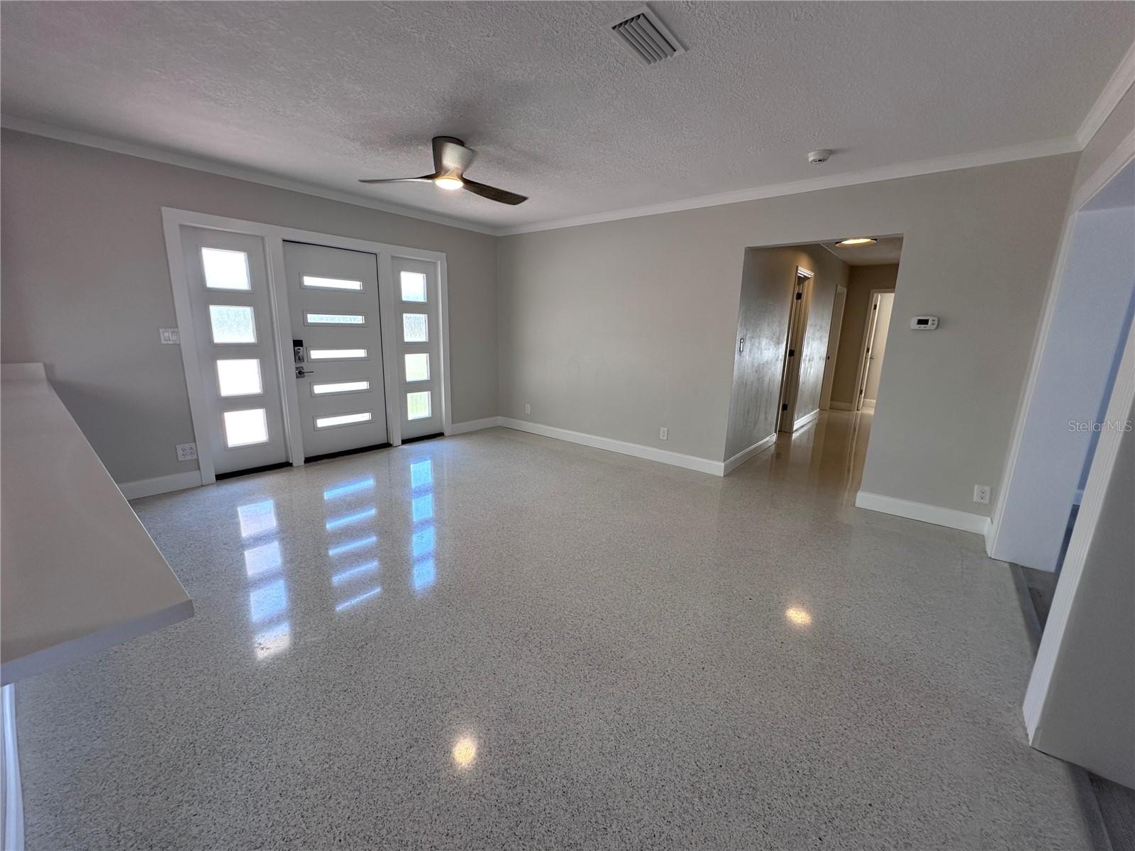 Left View of House from the Kitchen (Leads to Bedrooms)