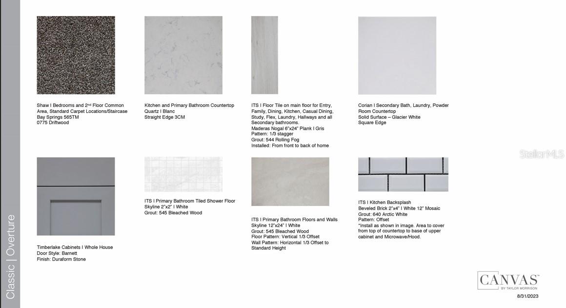 Design Selections - This home is currently under construction - selections are subject to change