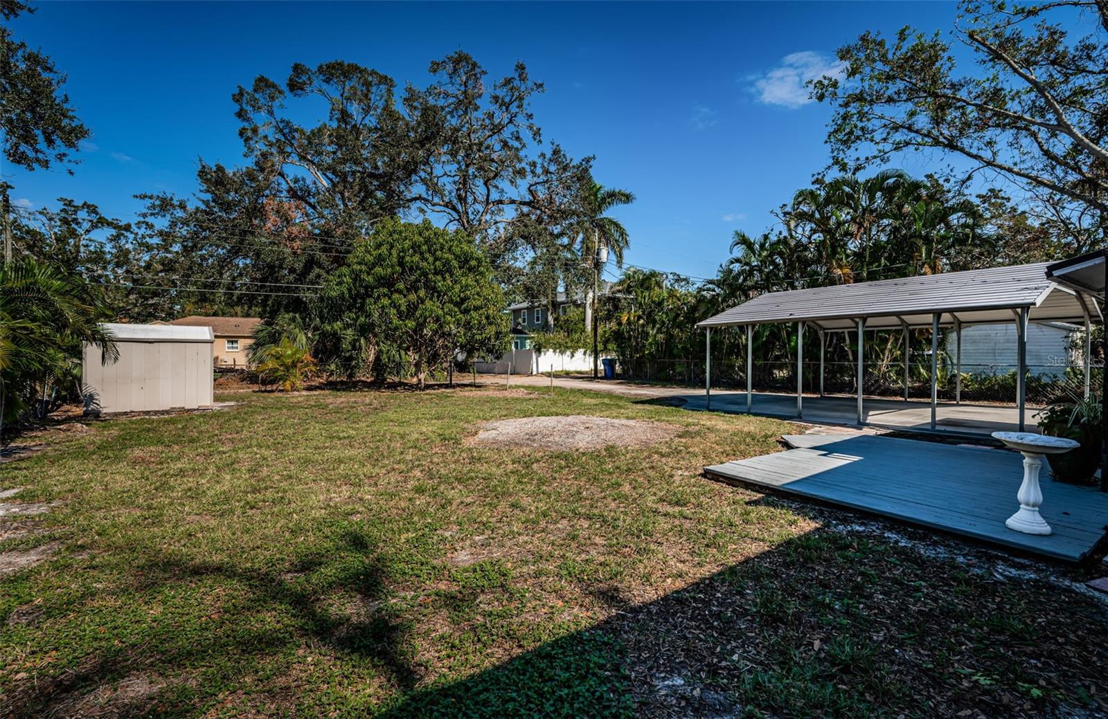 What will you do with all this amazing yard space?