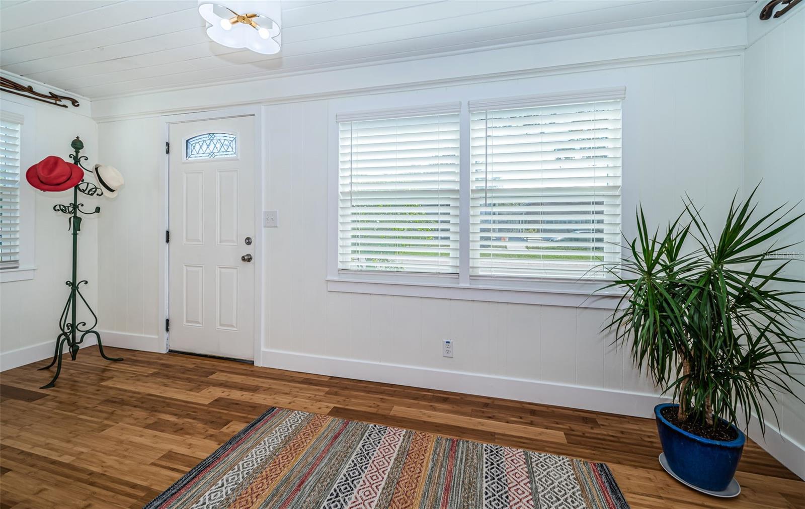 View of the bonus space from the front door.