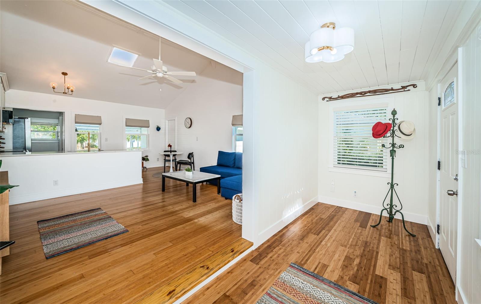 Front foyer is a perfect bonus space for an office, studio or music room.