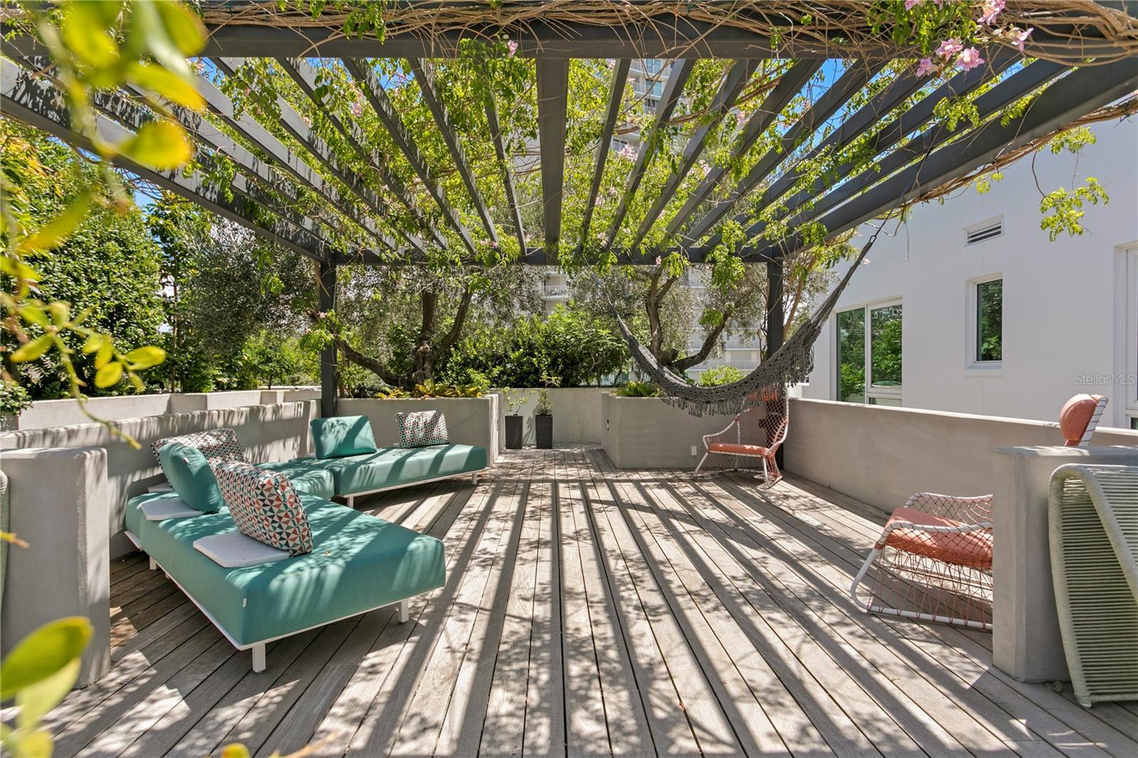 2nd garden space area
