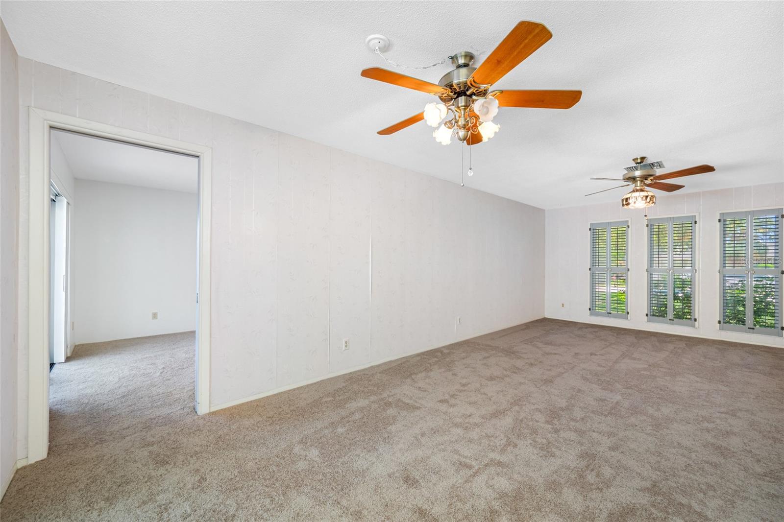 Dining Room and Door to Primary Bedroom